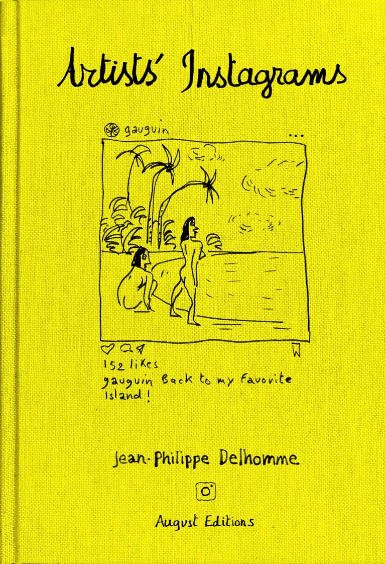 Jean-Philippe Delhomme - Artists' Instagrams. The Never Seen Instagrams of the Greatest Artists.