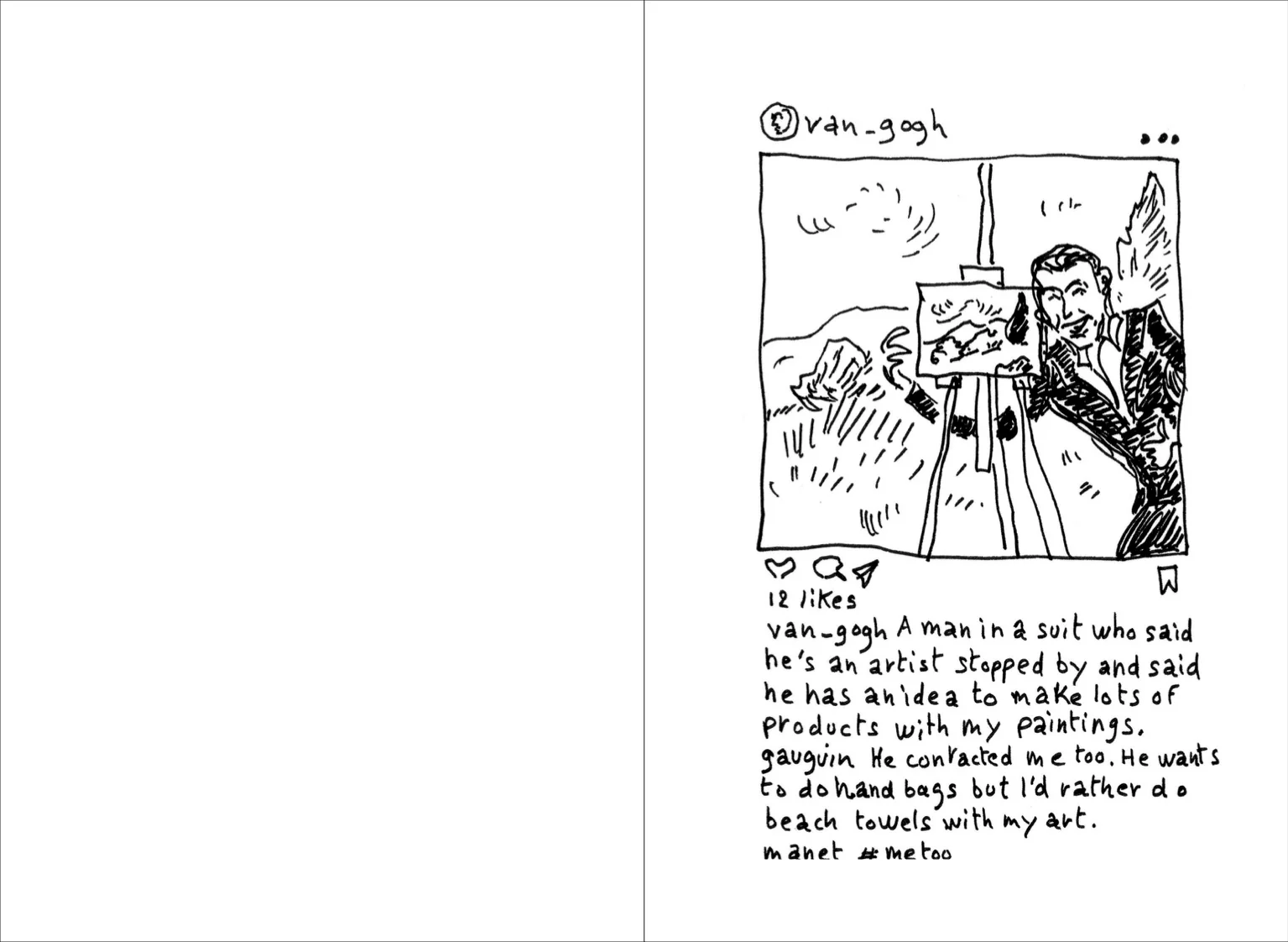 Jean-Philippe Delhomme - Artists' Instagrams. The Never Seen Instagrams of the Greatest Artists. - Image 3