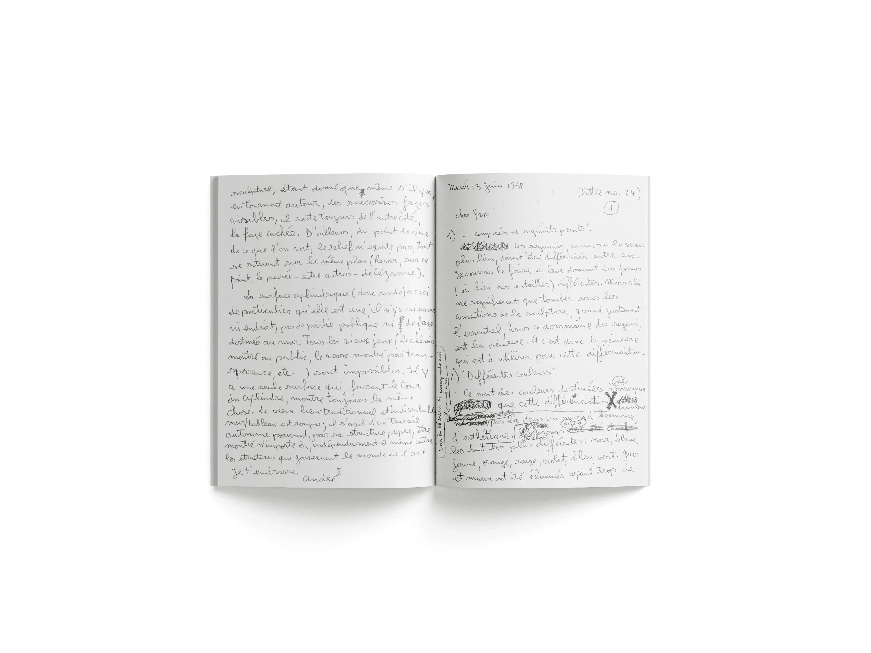 André Cadere - Lettres sur un travail - Image 11