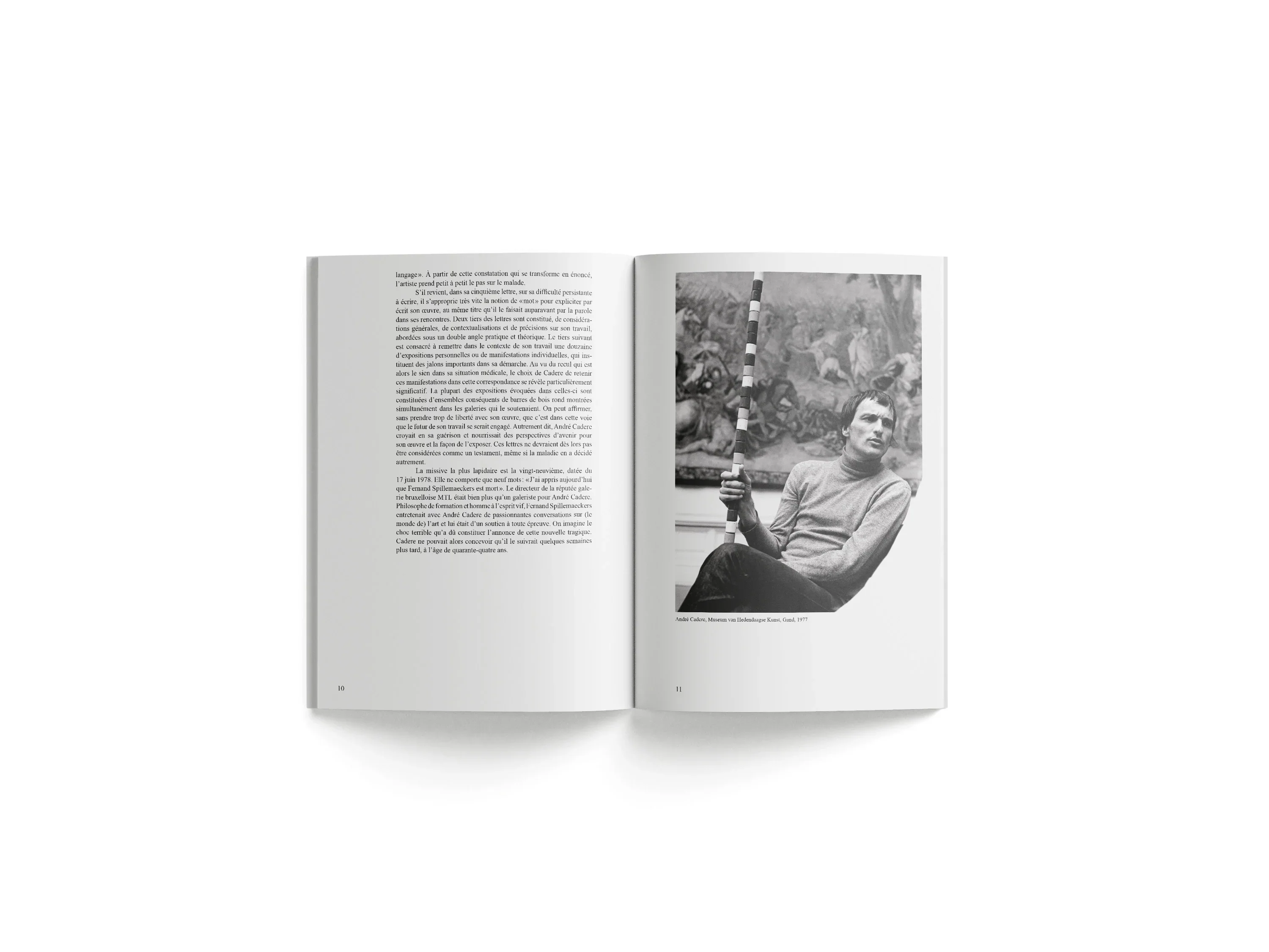 André Cadere - Lettres sur un travail - Image 2