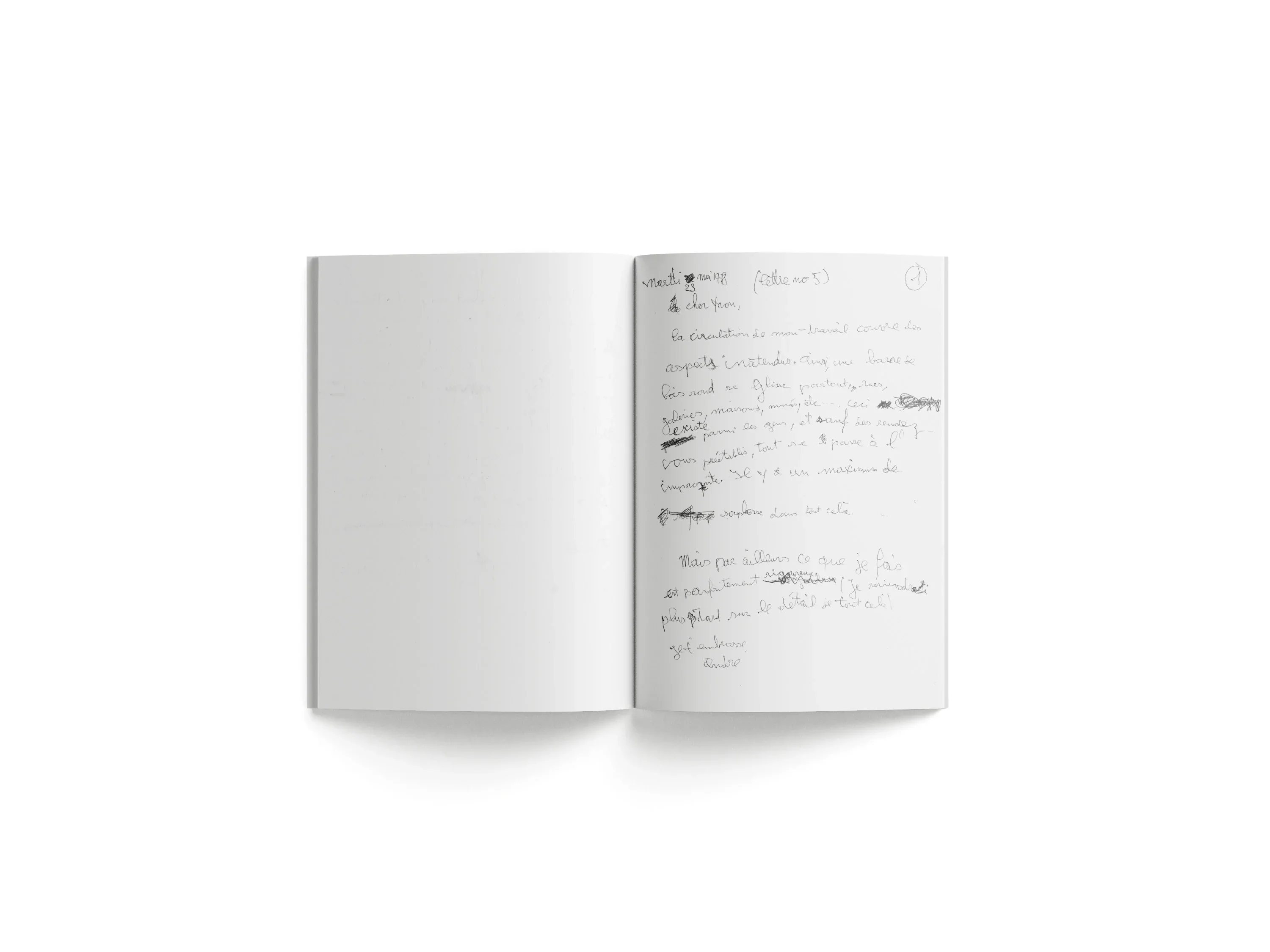 André Cadere - Lettres sur un travail - Image 7