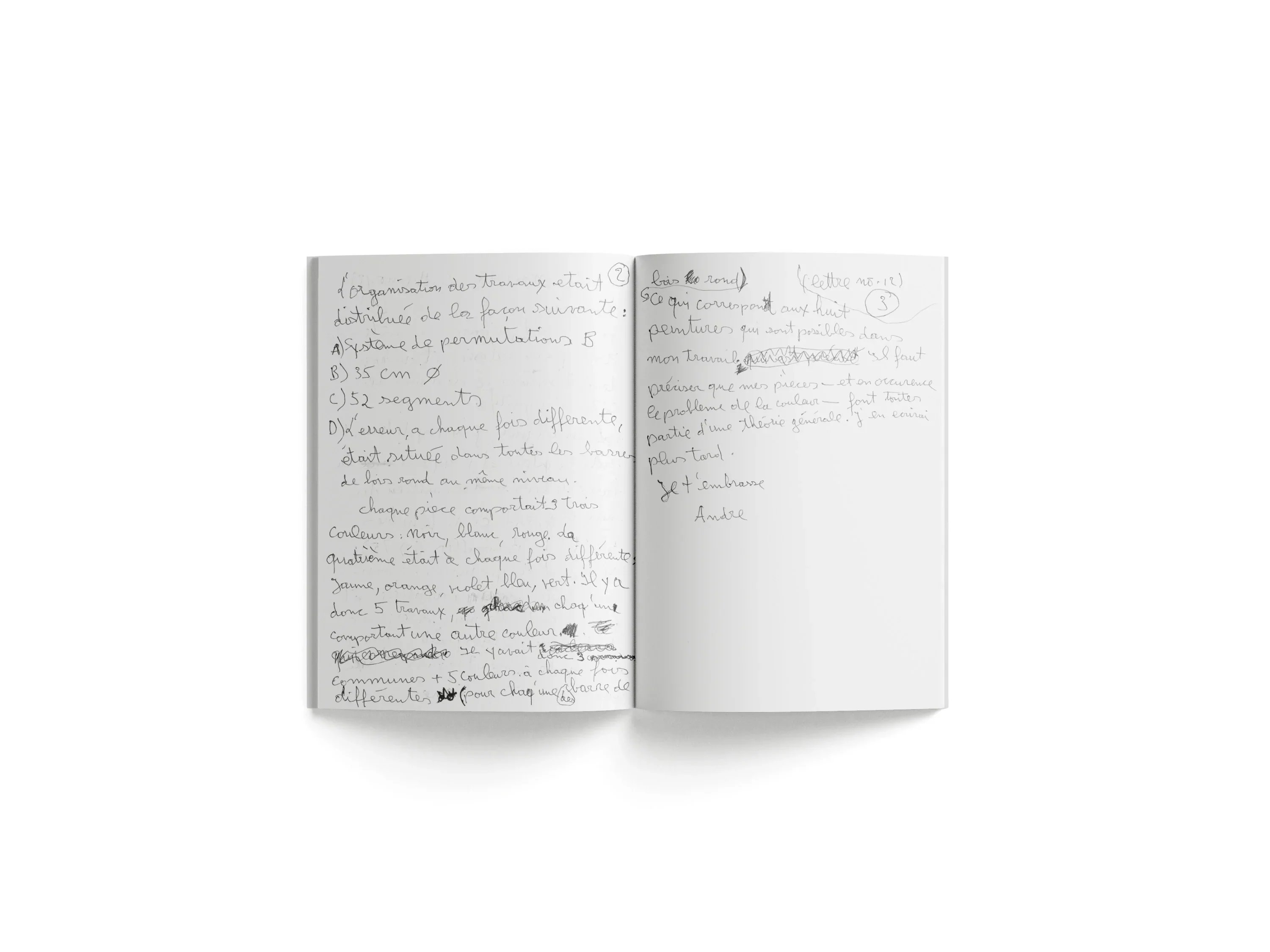 André Cadere - Lettres sur un travail - Image 9