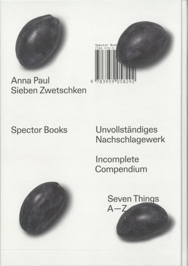 Anna Paul - Seven Things Unvollständiges Nachschlagewerk / Incomplete Compendium - Image 2