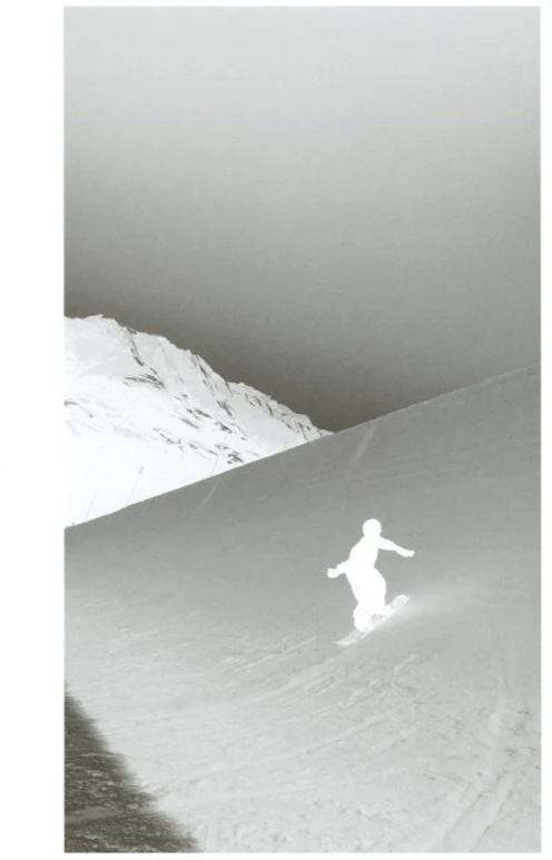 Ari Marcopoulos - Black Snow (3.2 seconds 60 fps)