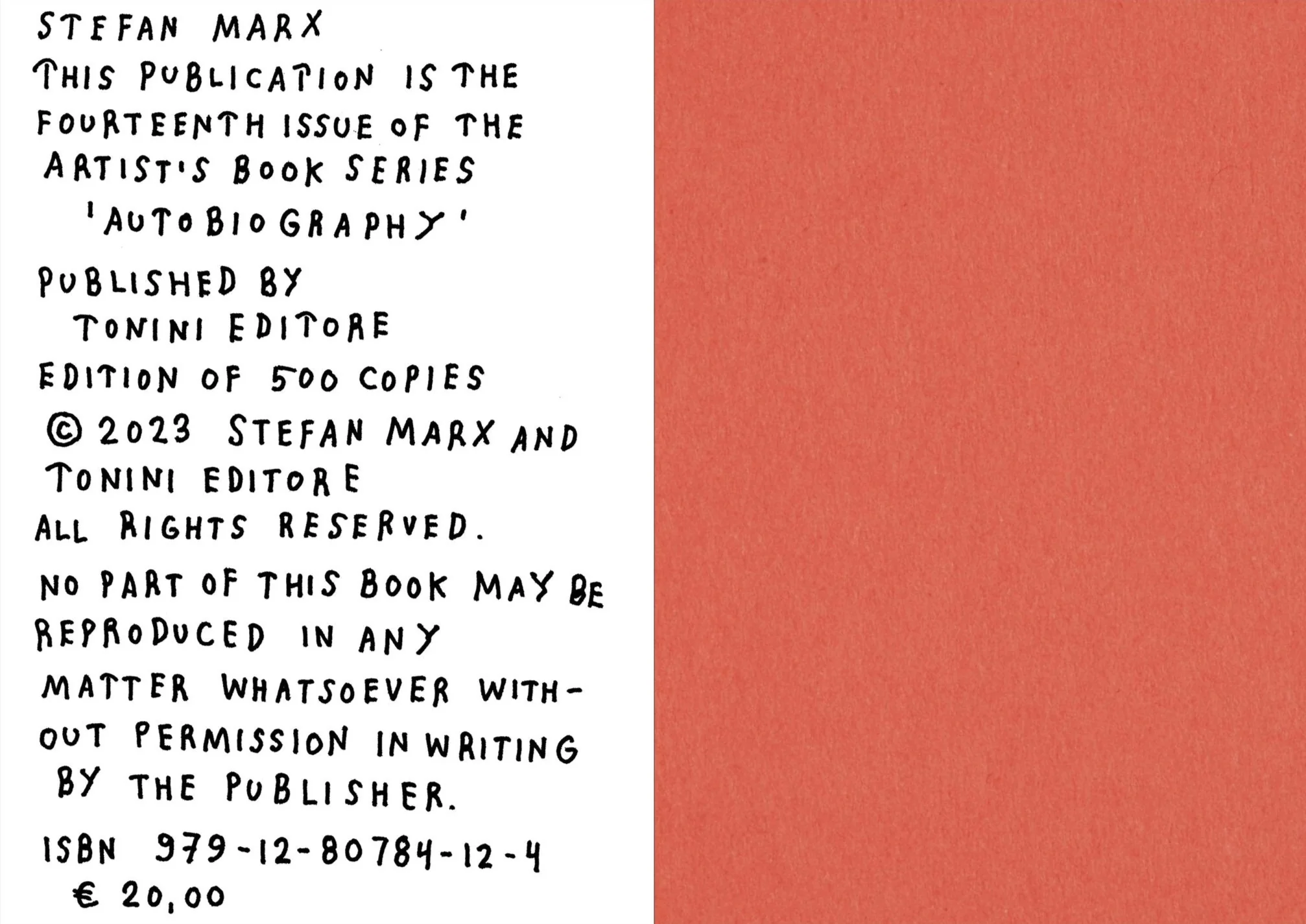Autobiography - N°14 Stefan Marx - Image 7