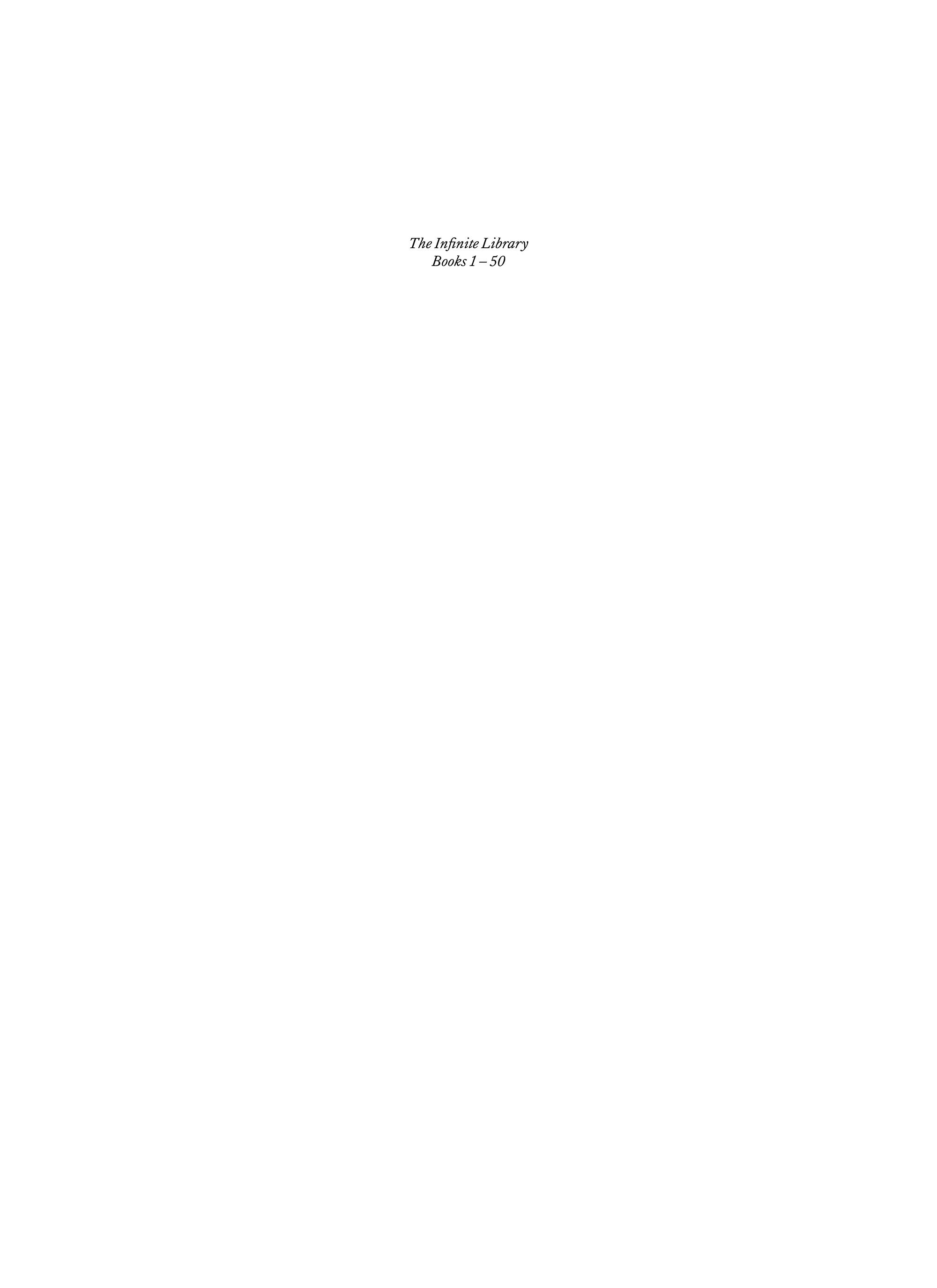 Daniel Gustav Cramer & Haris Epaminonda - The Infinite Library: Books 1-50 - Image 2