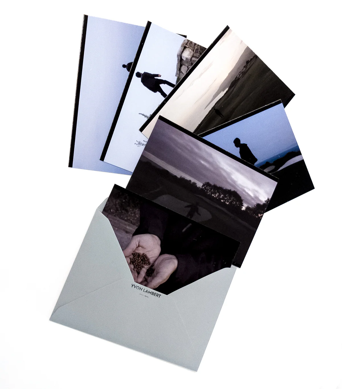 David Horvitz - "A Walk at Dusk (Washington Robusta / Mexican fan palm)" postcard set - Image 2