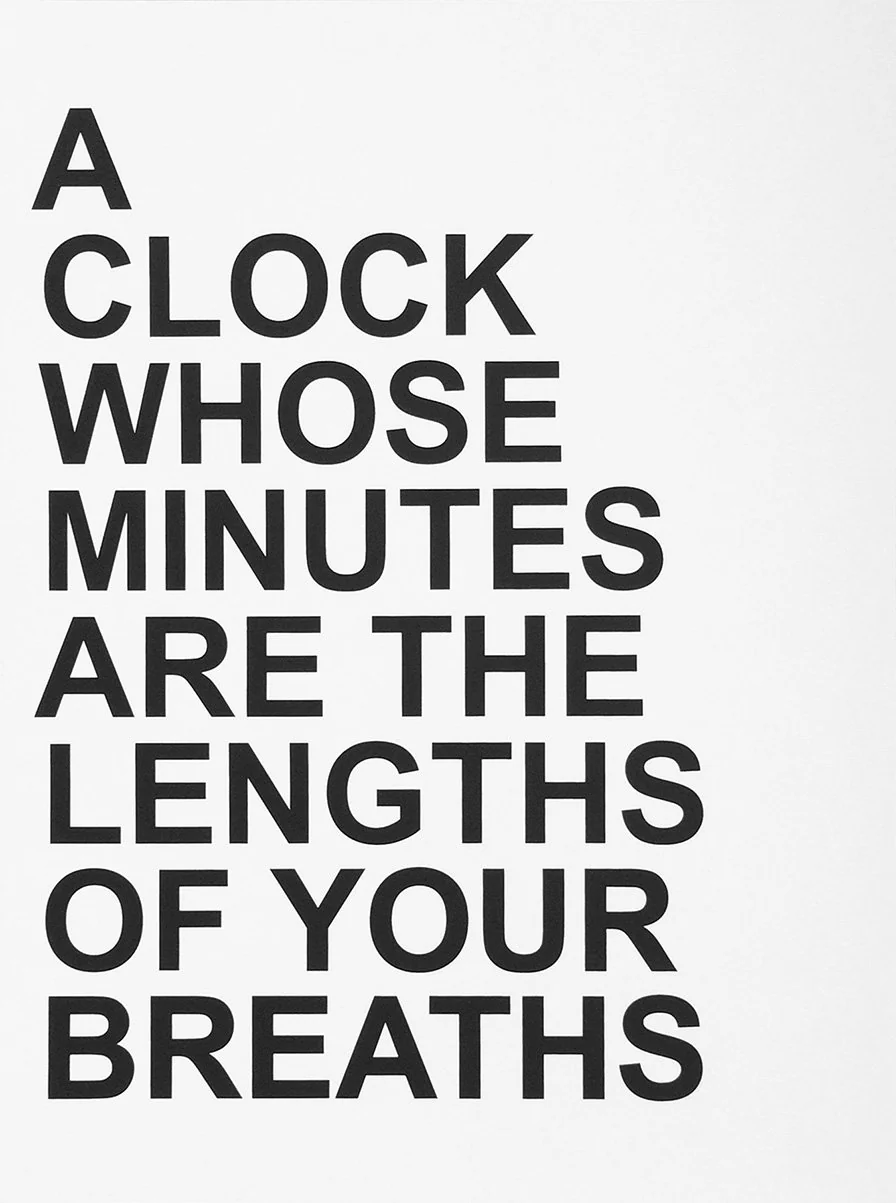 David Horvitz - Proposals for clocks (black) - Image 3