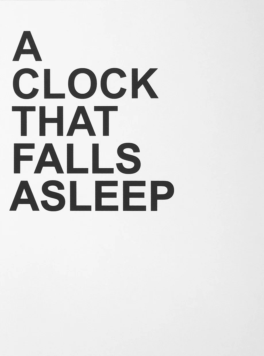 David Horvitz - Proposals for clocks (black) - Image 5