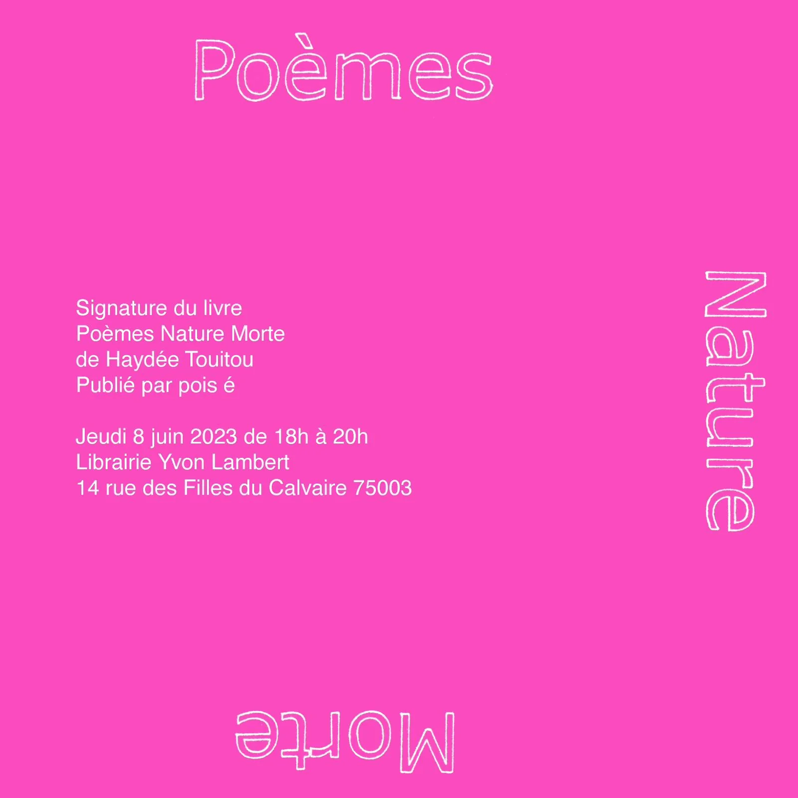 Haydée Touitou - Still Life Poems - Image 11