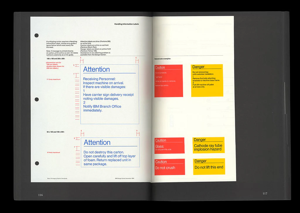 IBM - Paul Rand’s Graphic Standards Manual - Image 8