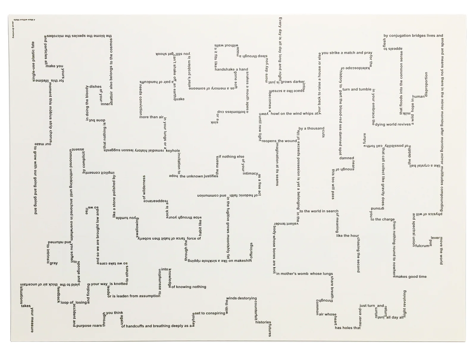 Jacob Bromberg - A Maze without Walls (Poster) - Image 2