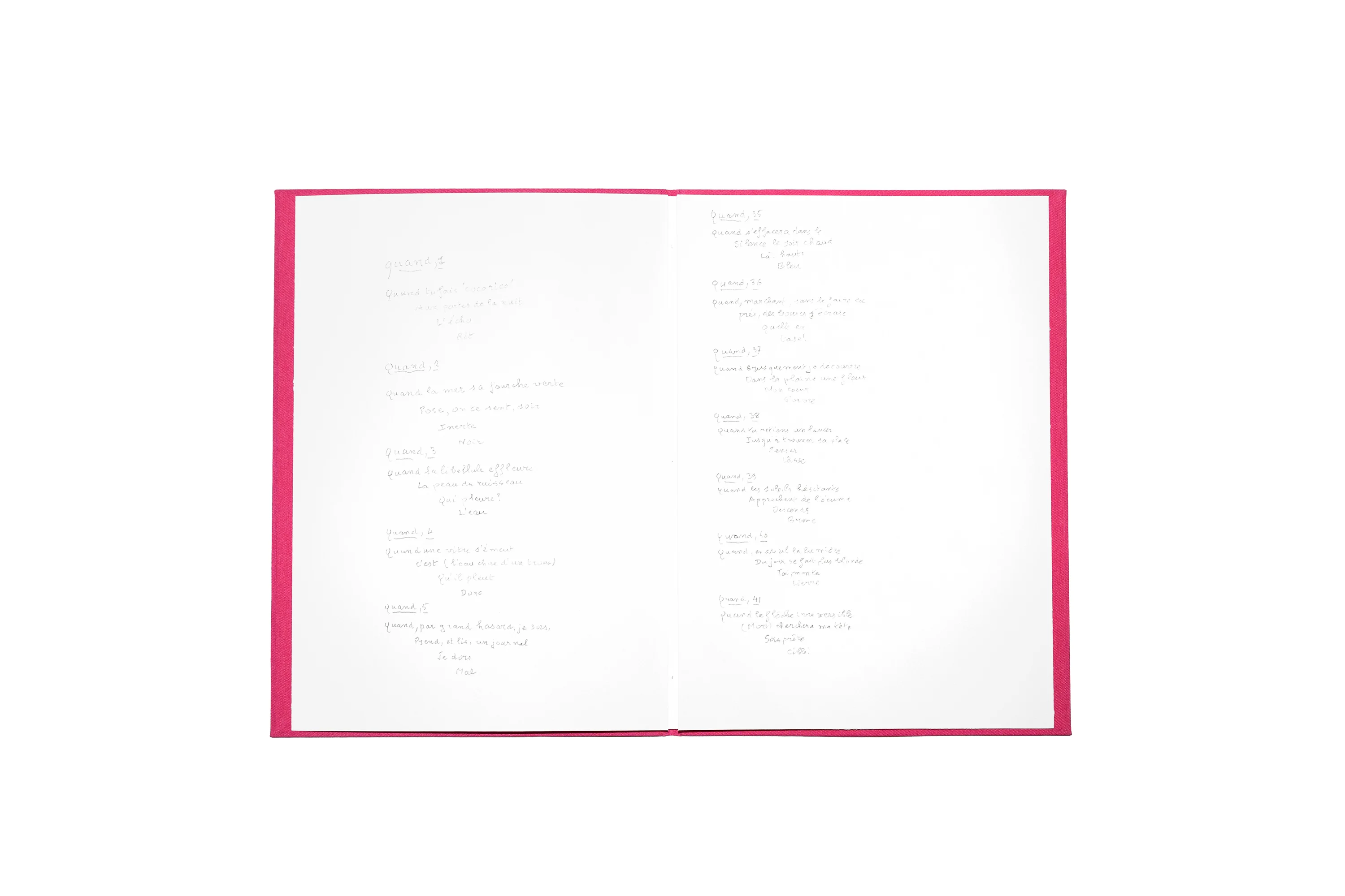 Jacques Roubaud - Quand - Image 4