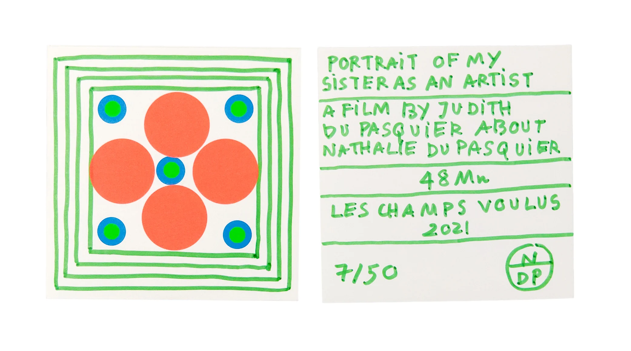 Judith Du Pasquier - Portrait of my sister as an artist (DVD) - Image 7