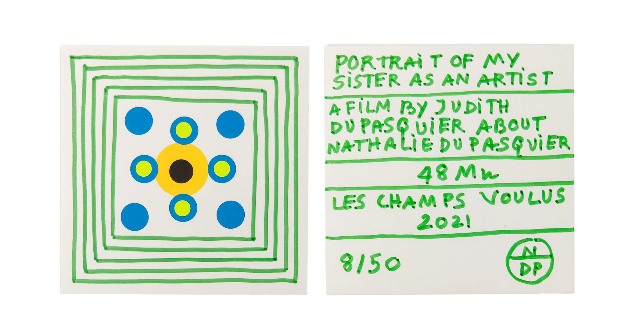 Judith Du Pasquier - Portrait of my sister as an artist (DVD) - Image 8
