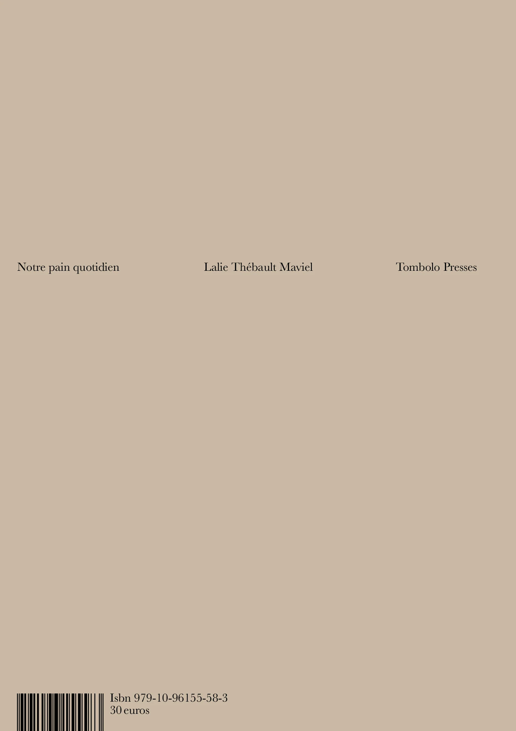 Lalie Thébault Maviel - Notre pain quotidien - Image 2