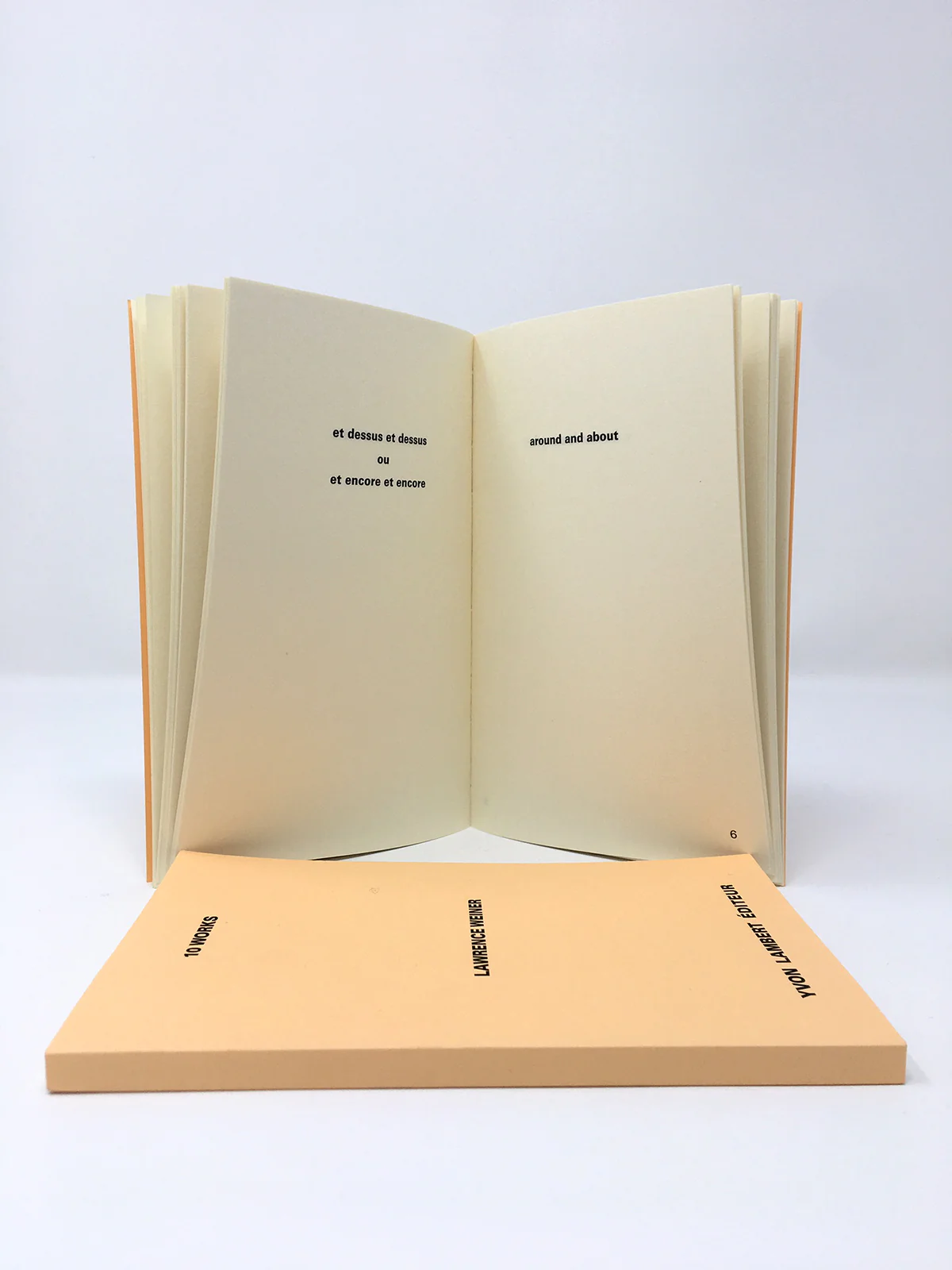 Lawrence Weiner - 10 Works (reprint 2019) - Image 2