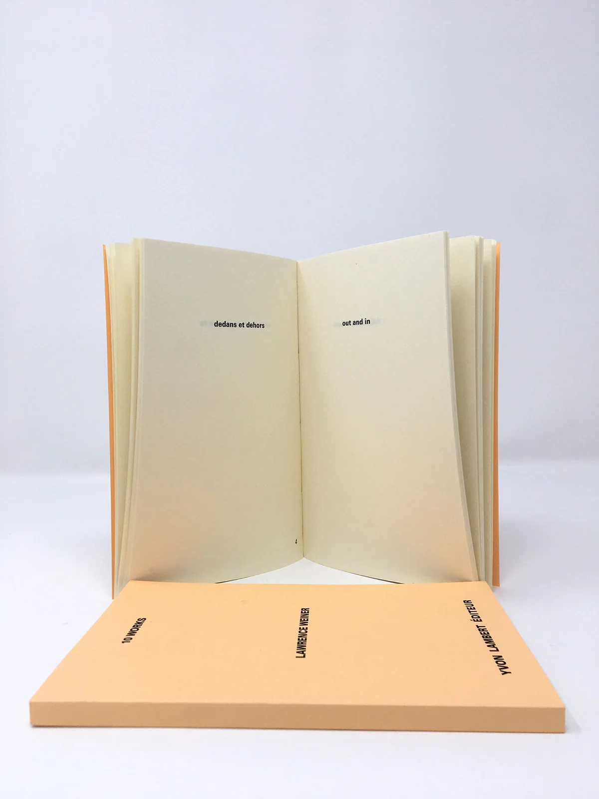 Lawrence Weiner - 10 Works (reprint 2019) - Image 3