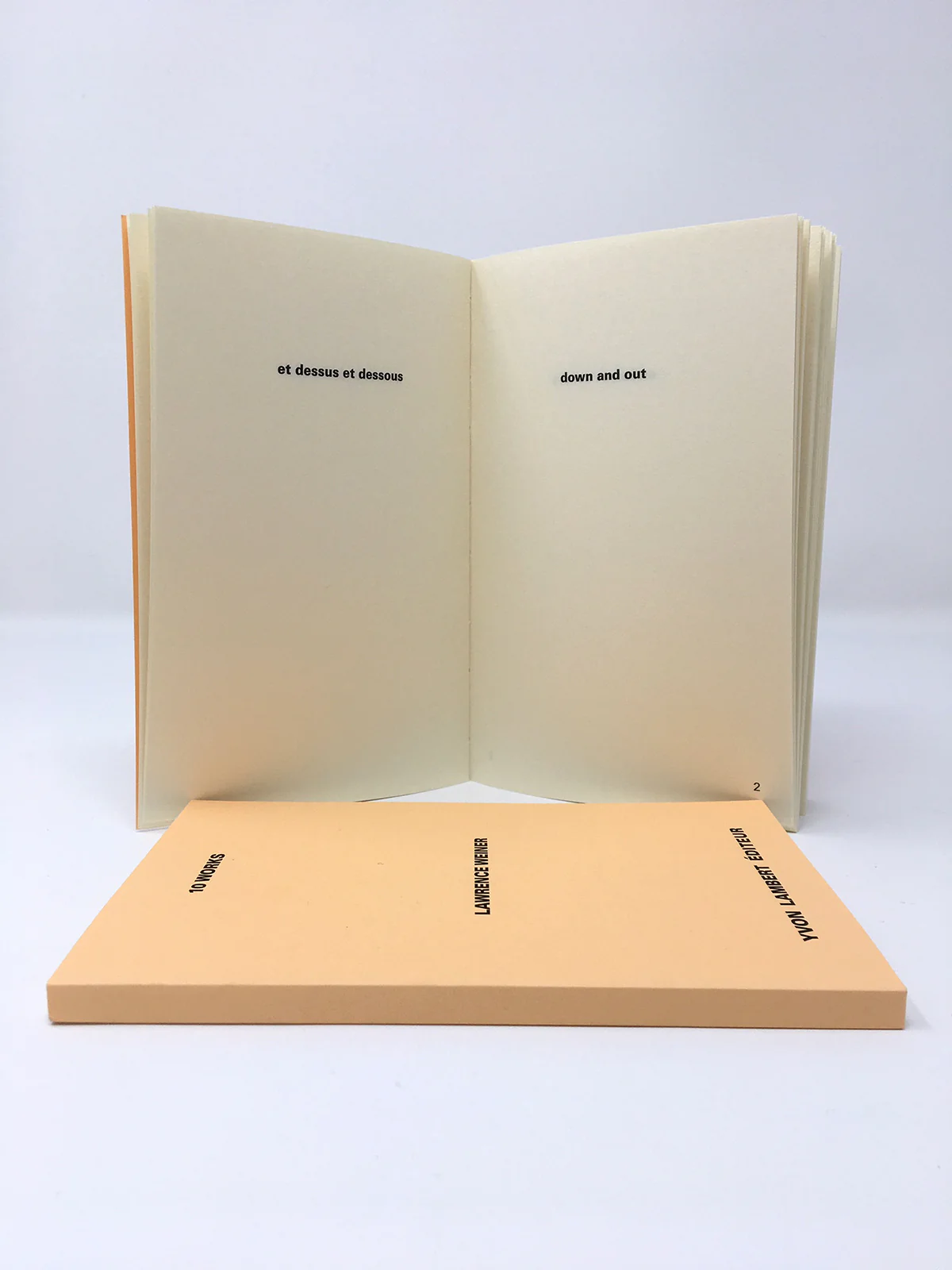 Lawrence Weiner - 10 Works (reprint 2019) - Image 4