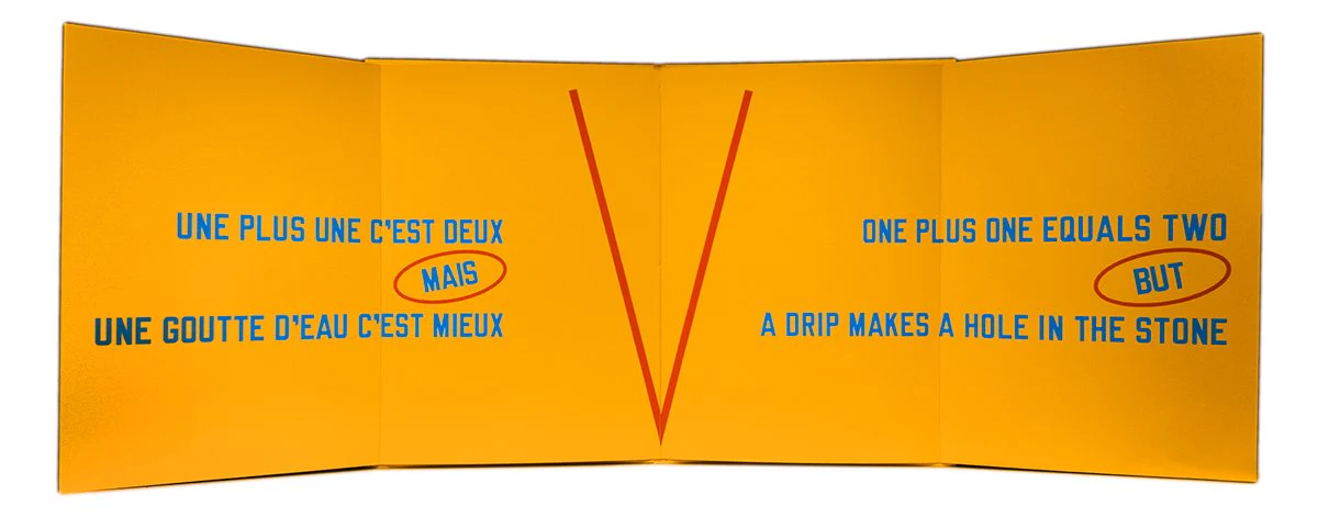 Lawrence Weiner - PAS JEUNE JEUNE - Image 3