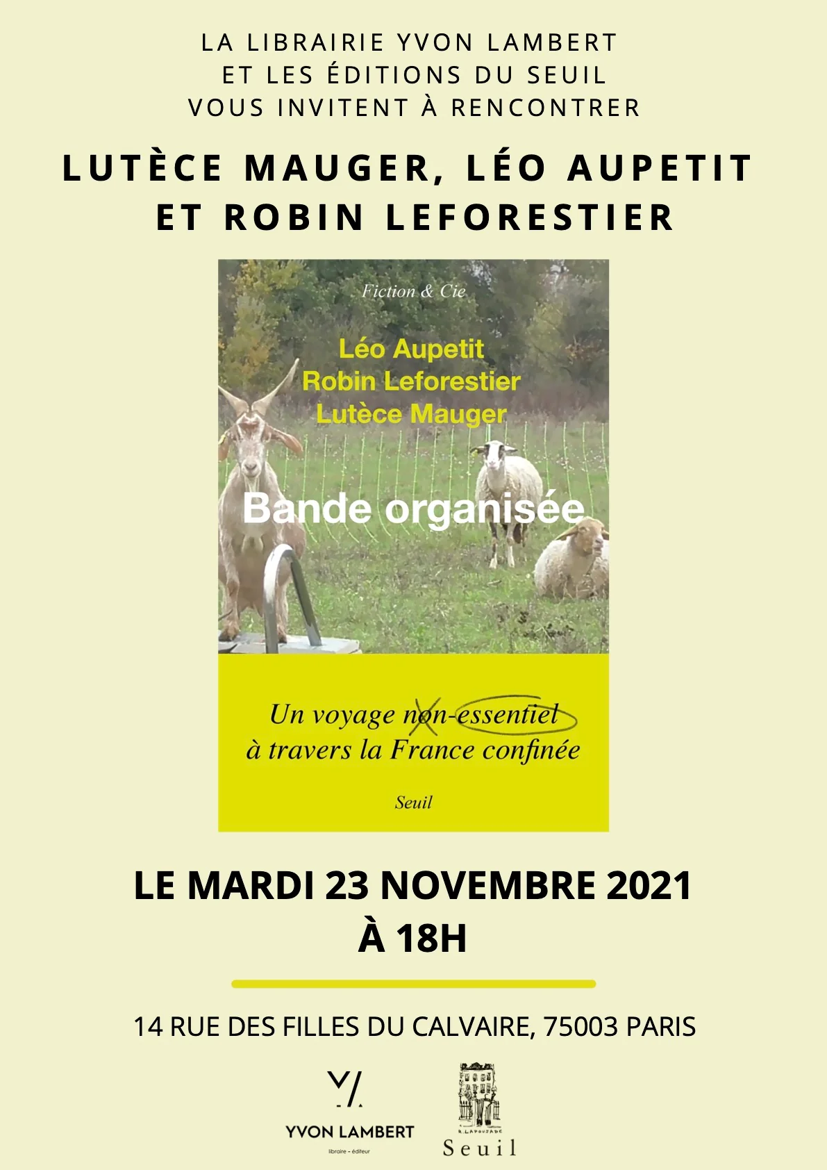 Léo Aupetit, Robin Leforestier, Lutèce Mauger - Bande organisée - Image 2