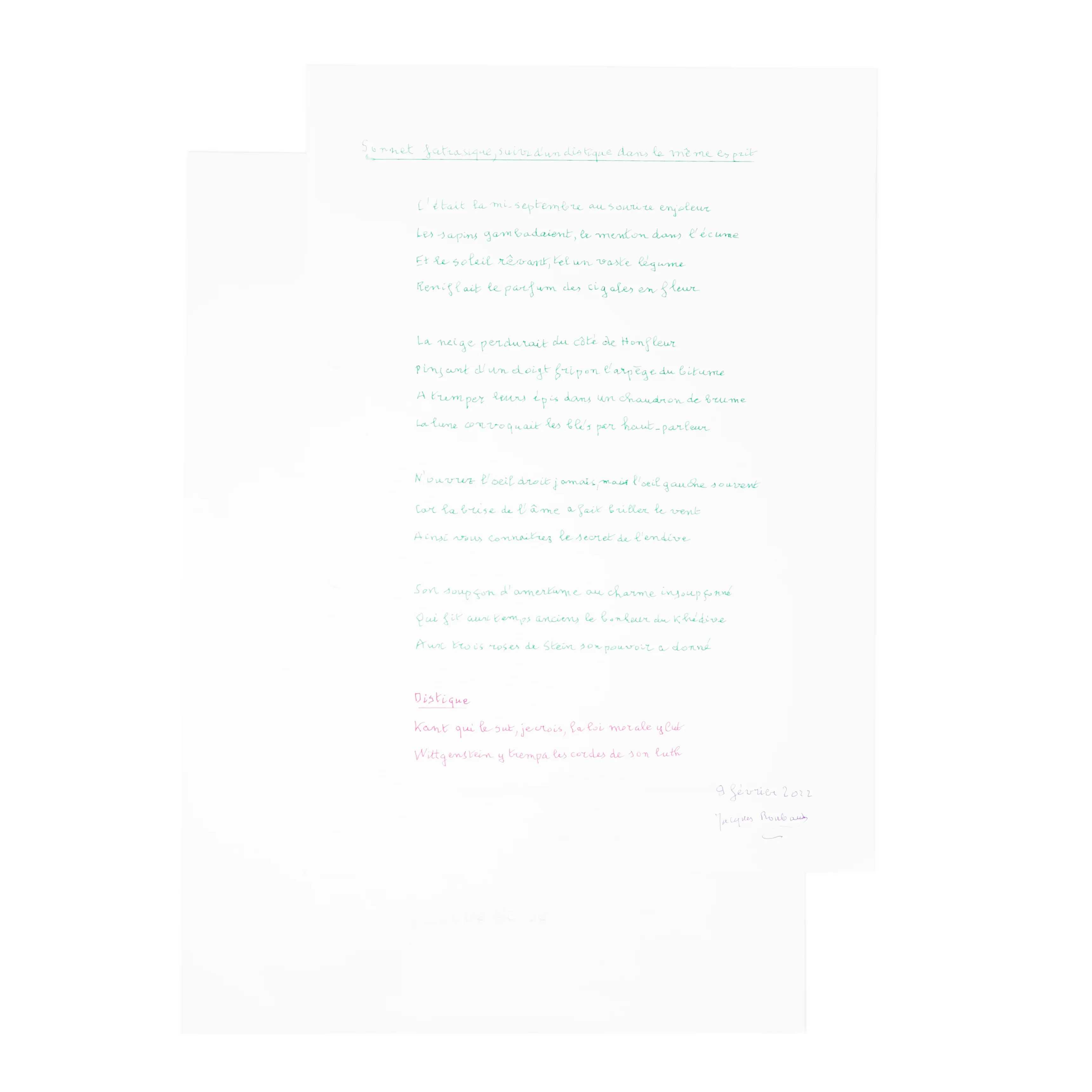 Locus Solus III. - Jacques Roubaud - Image 3