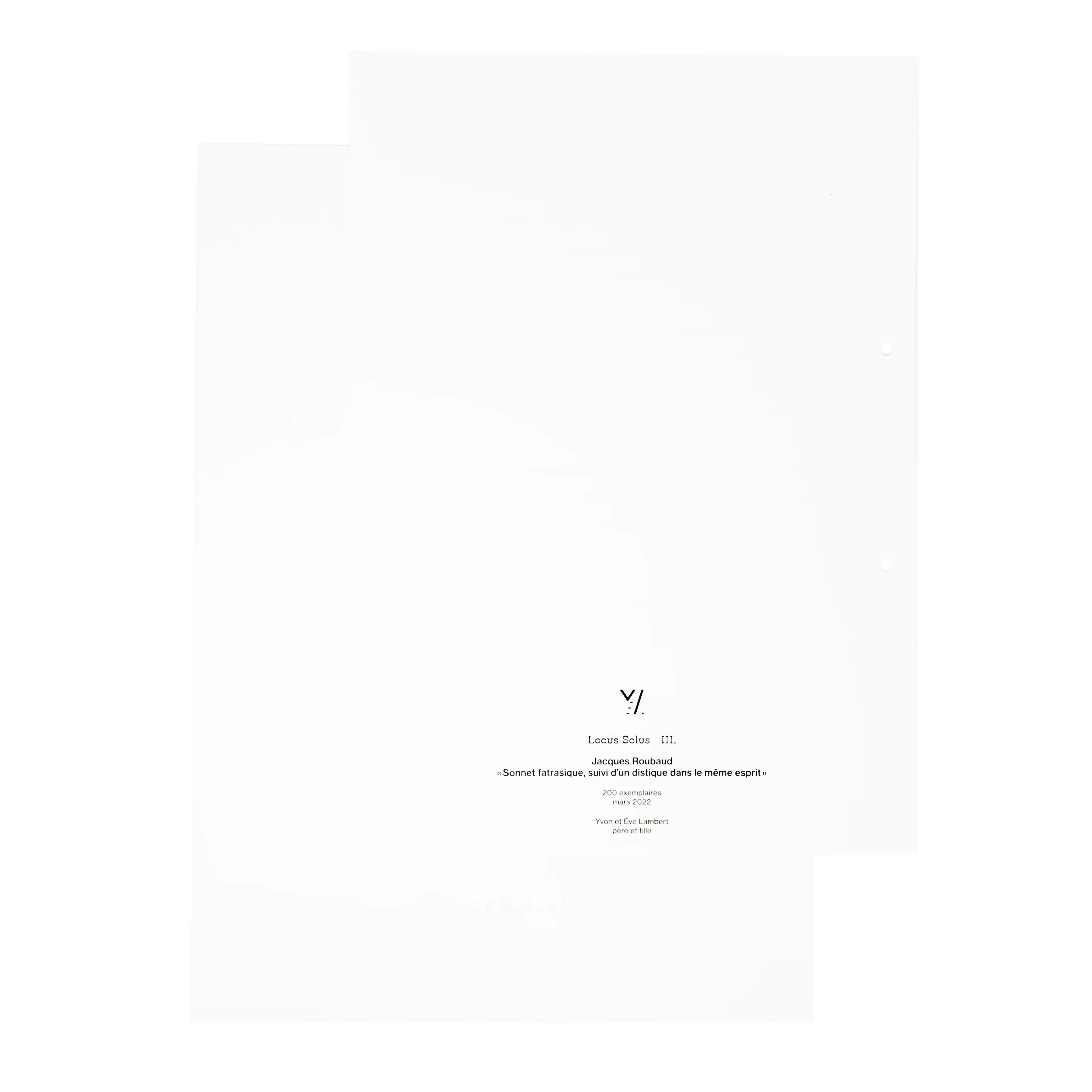 Locus Solus III. - Jacques Roubaud - Image 4