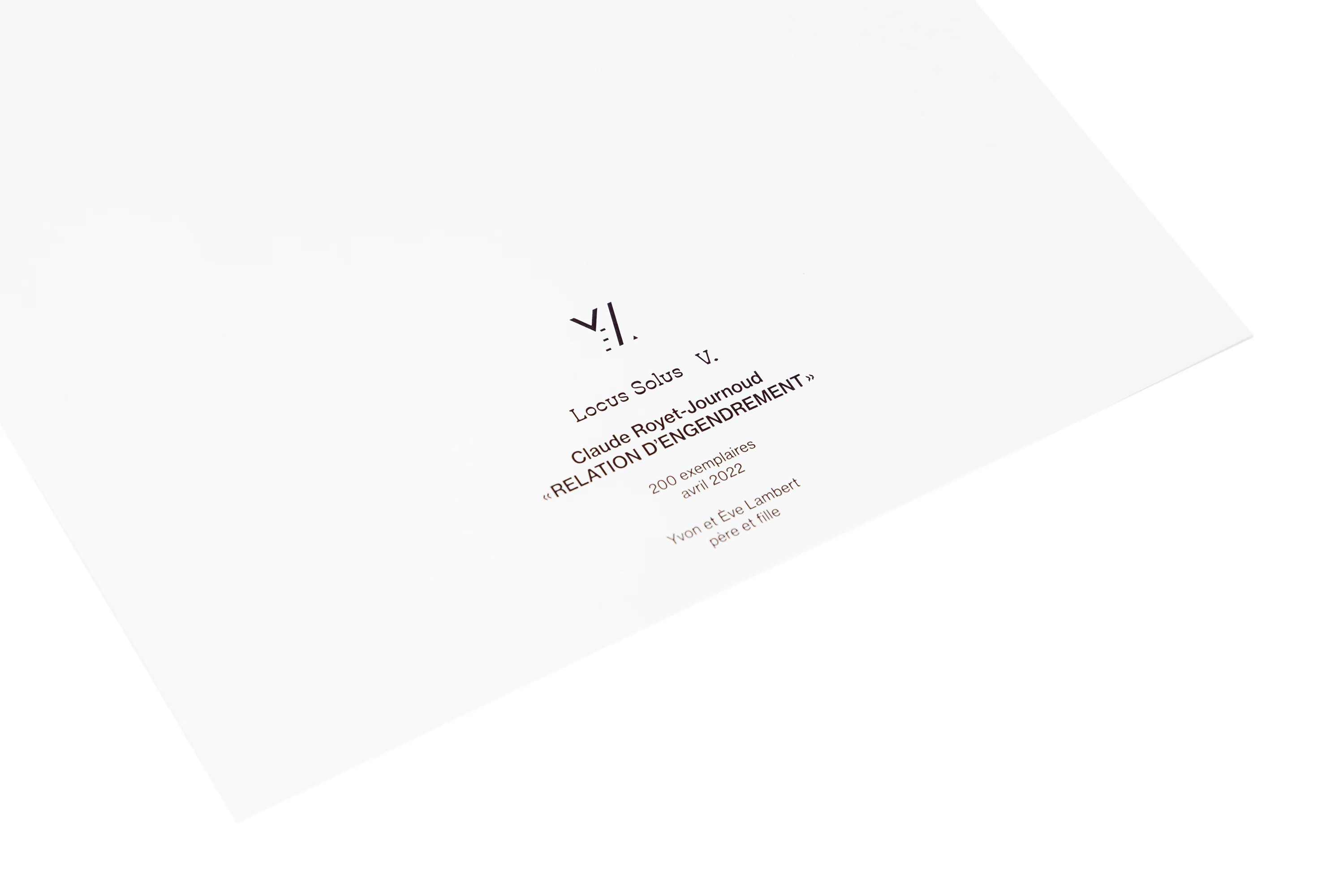 Locus Solus V. - Claude Royet-Journoud - Image 4