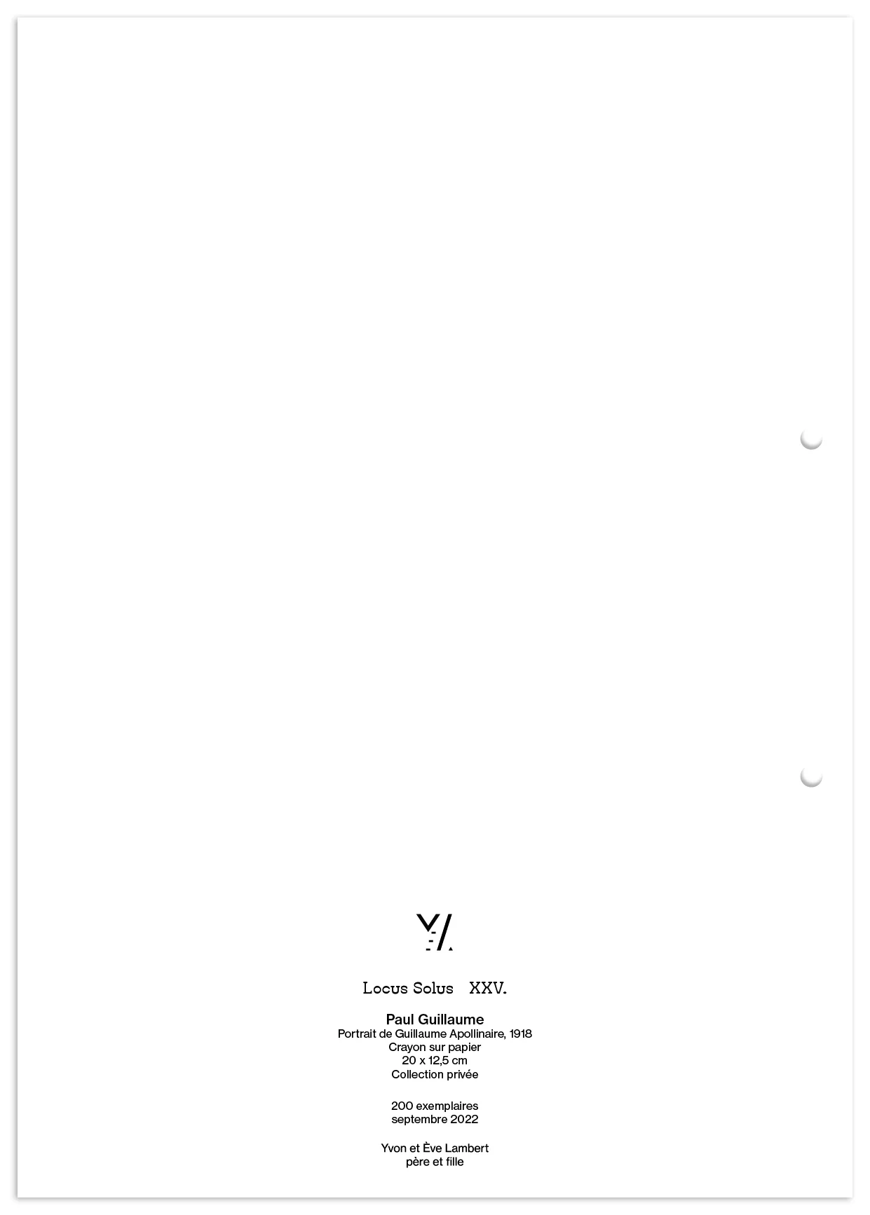 Locus Solus XXV. - Paul Guillaume - Image 2