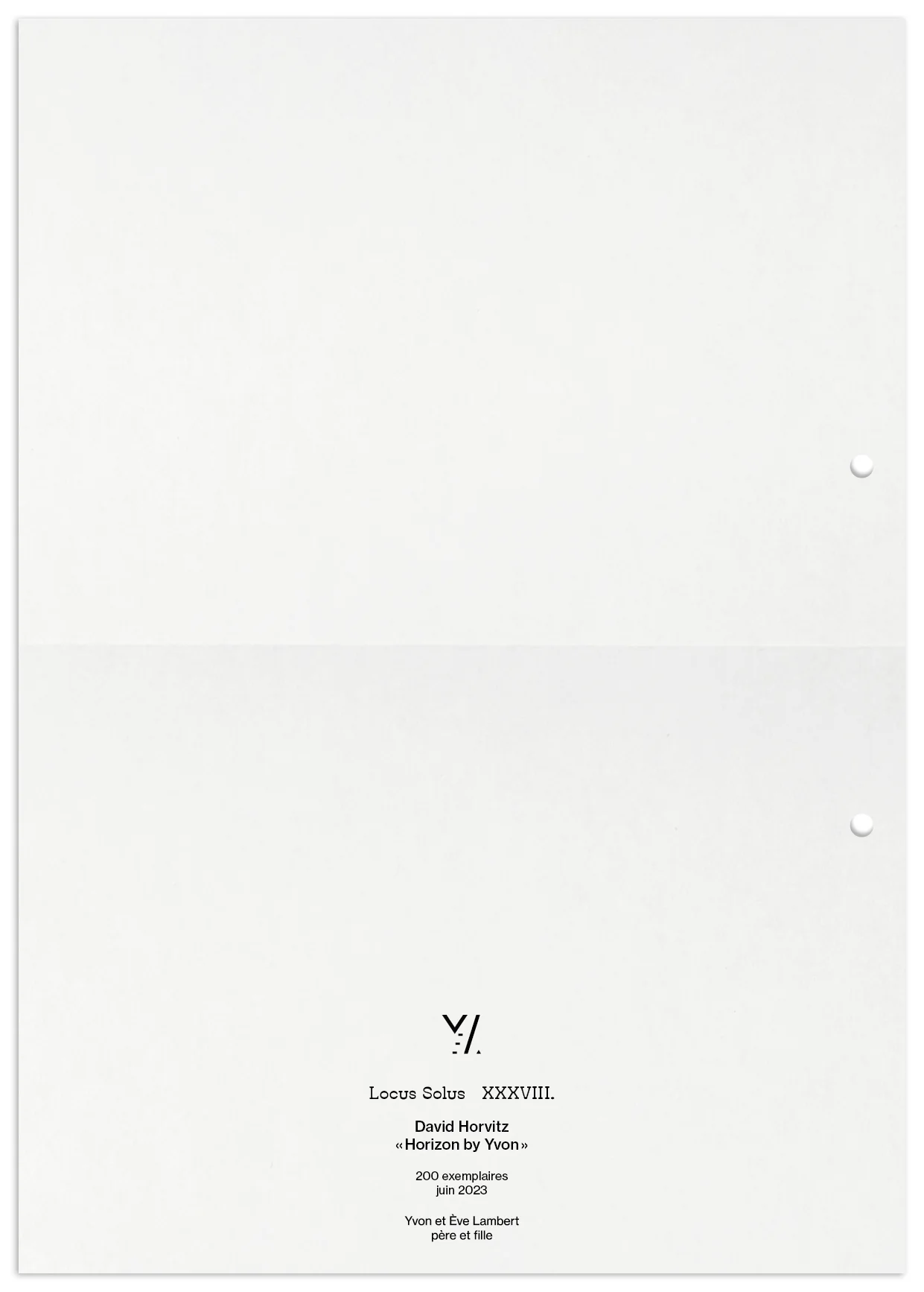 Locus Solus XXXVIII. - David Horvitz - Image 2