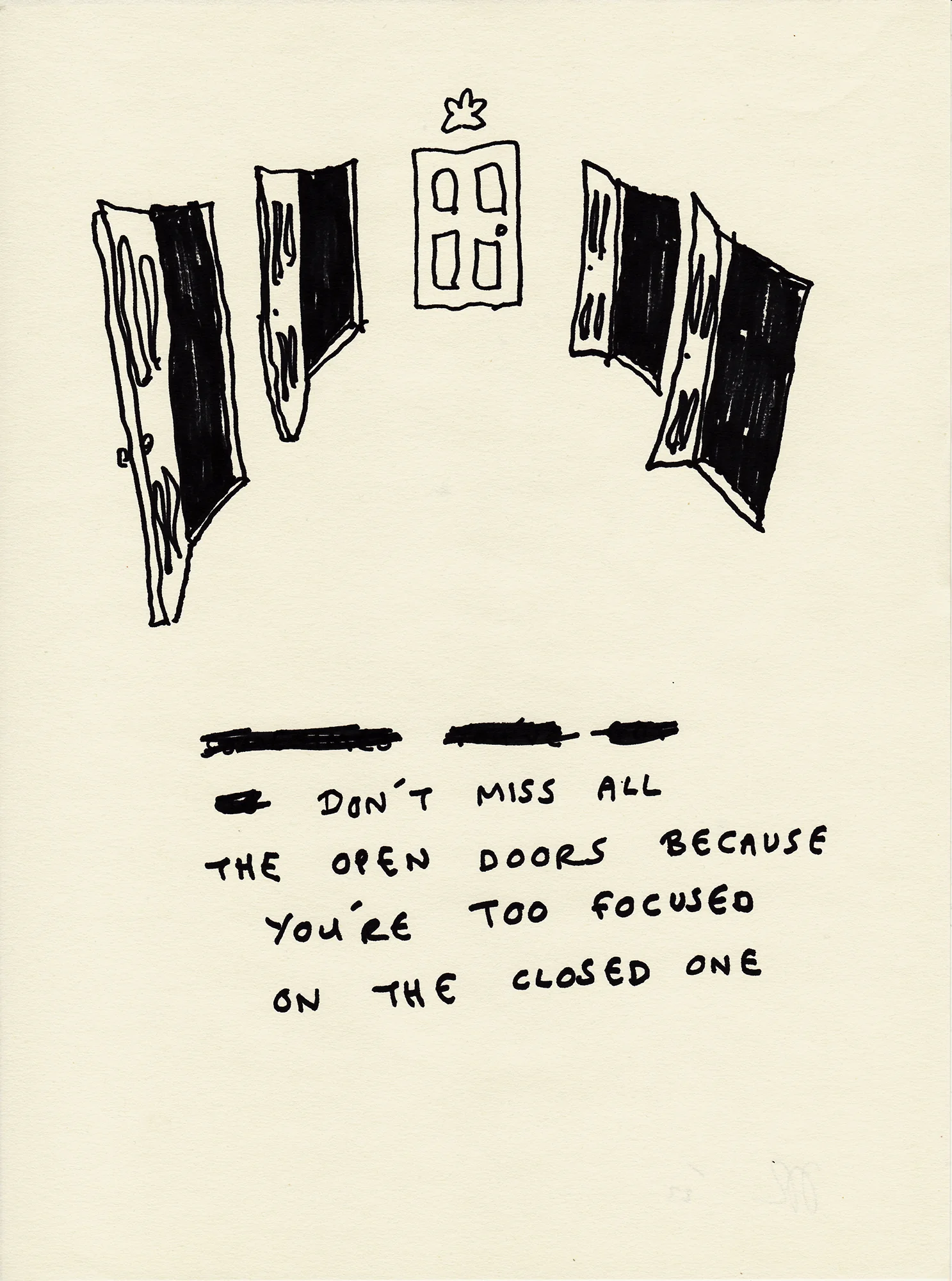 Orfeo Tagiuri - Little Passing Thoughts, 2023 (Drawings) - Image 15