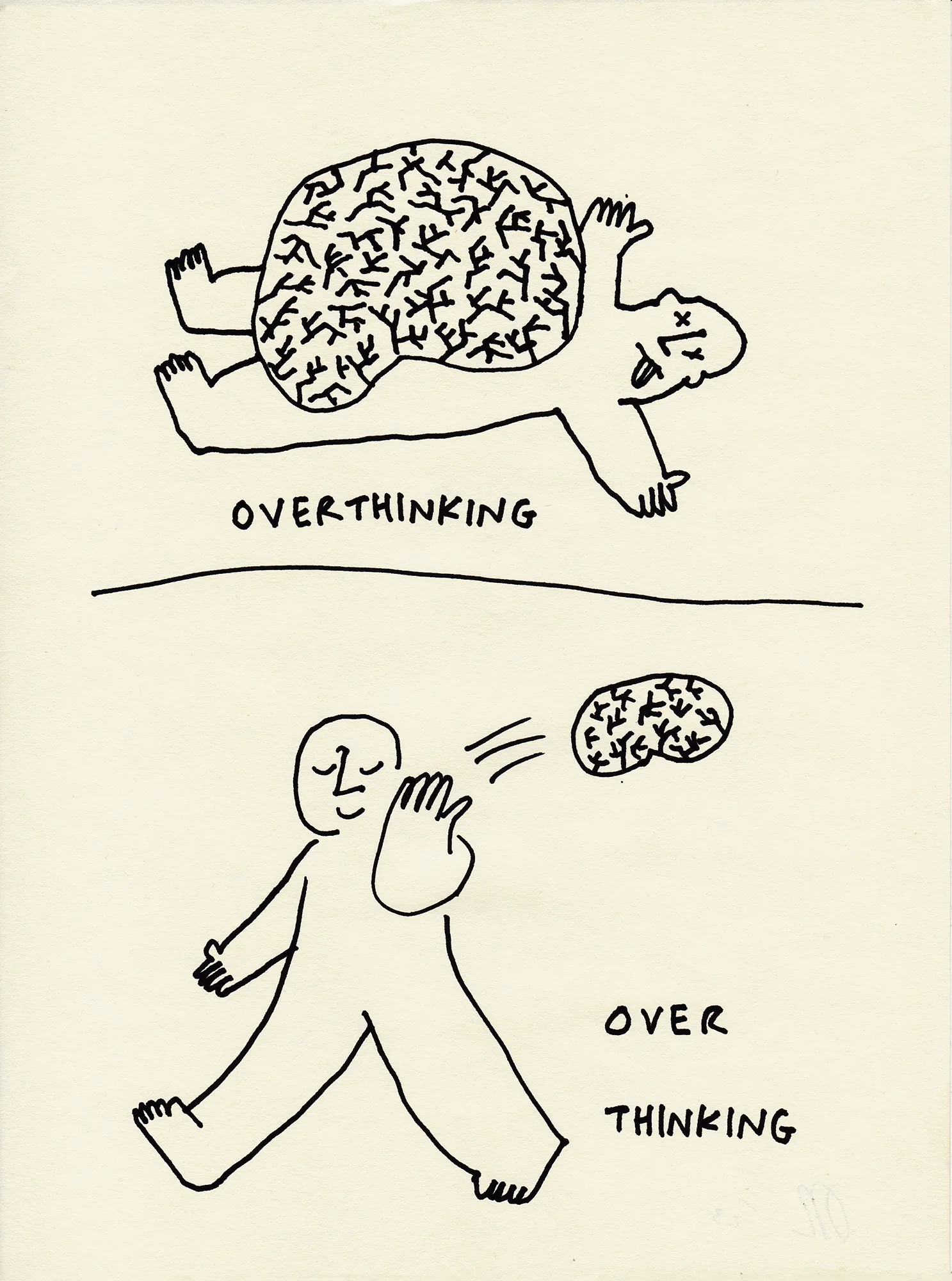 Orfeo Tagiuri - Little Passing Thoughts, 2023 (Drawings) - Image 18