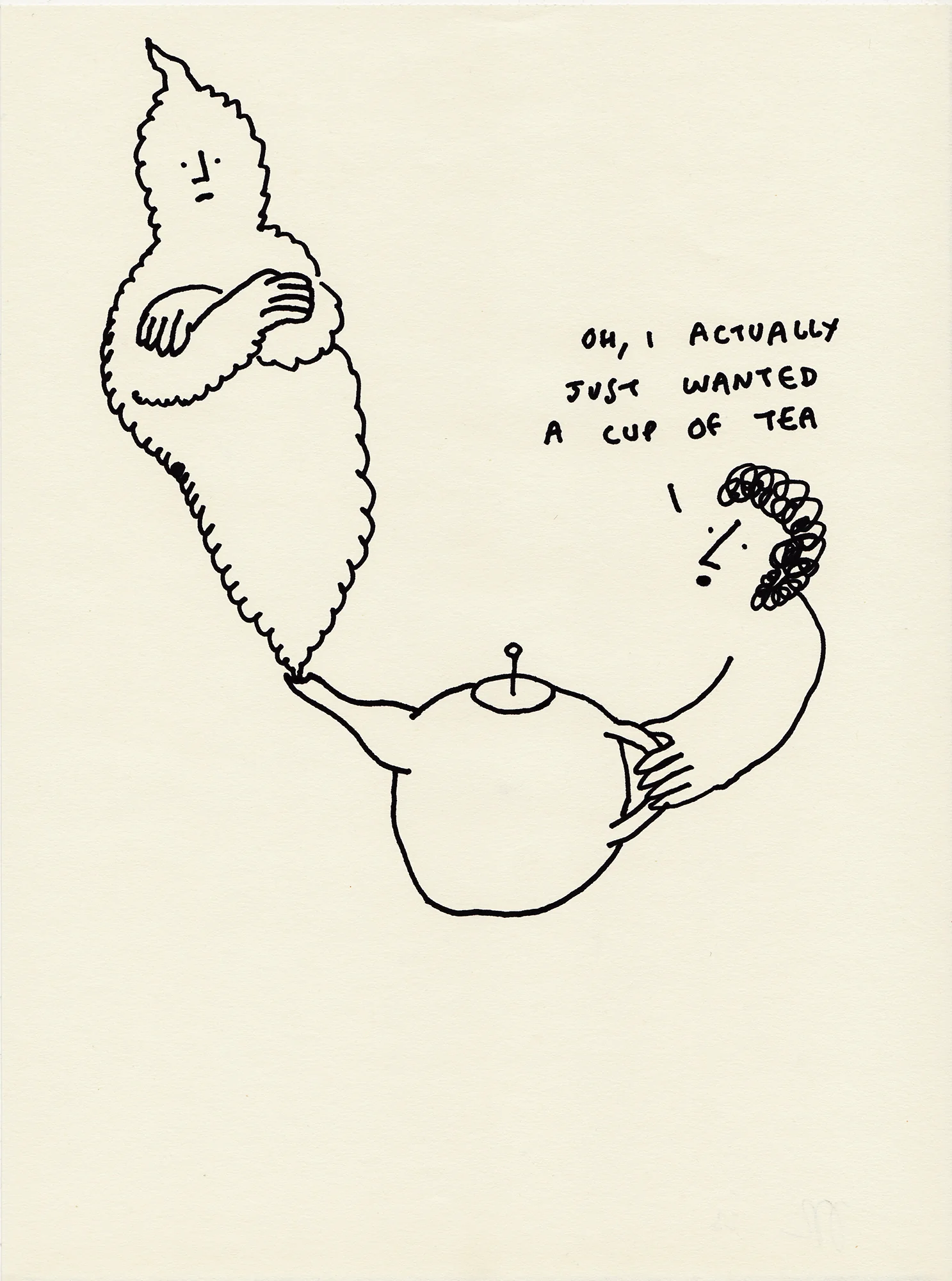 Orfeo Tagiuri - Little Passing Thoughts, 2023 (Drawings) - Image 2