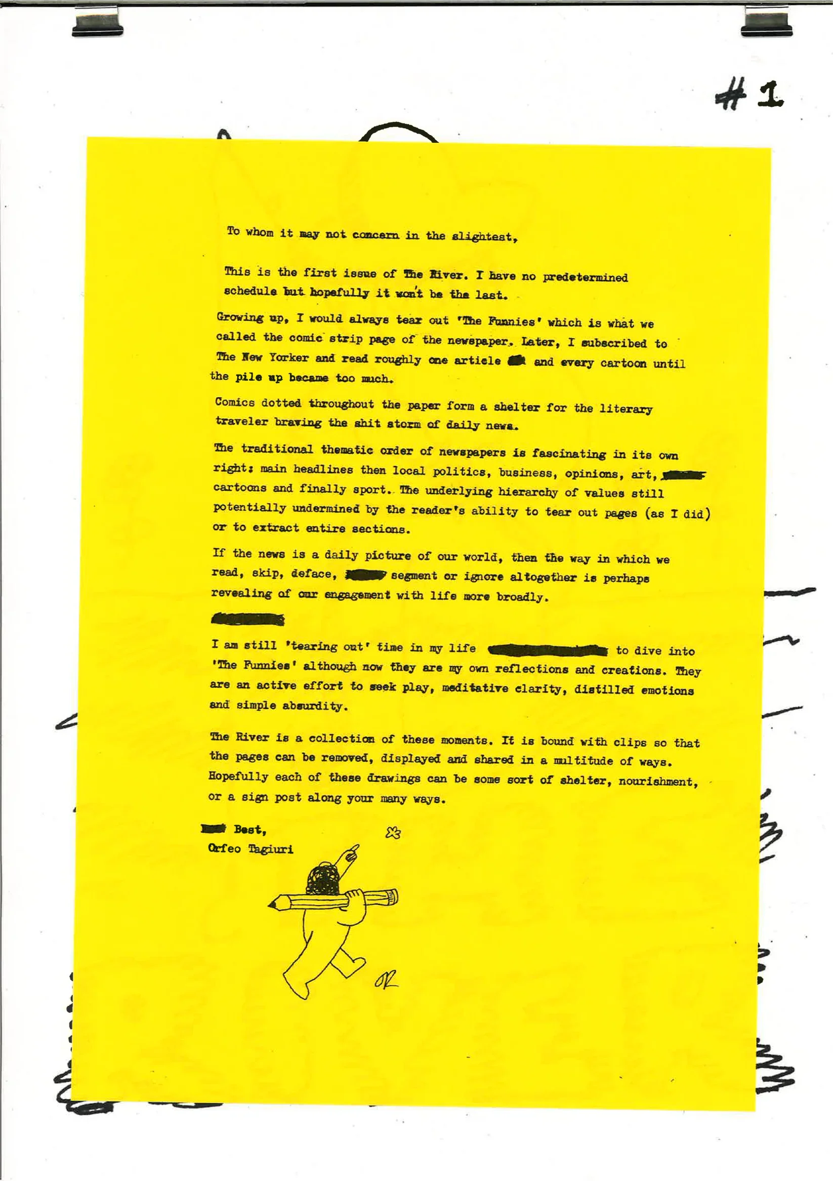Orfeo Tagiuri - The River - Issue #001 - Image 3