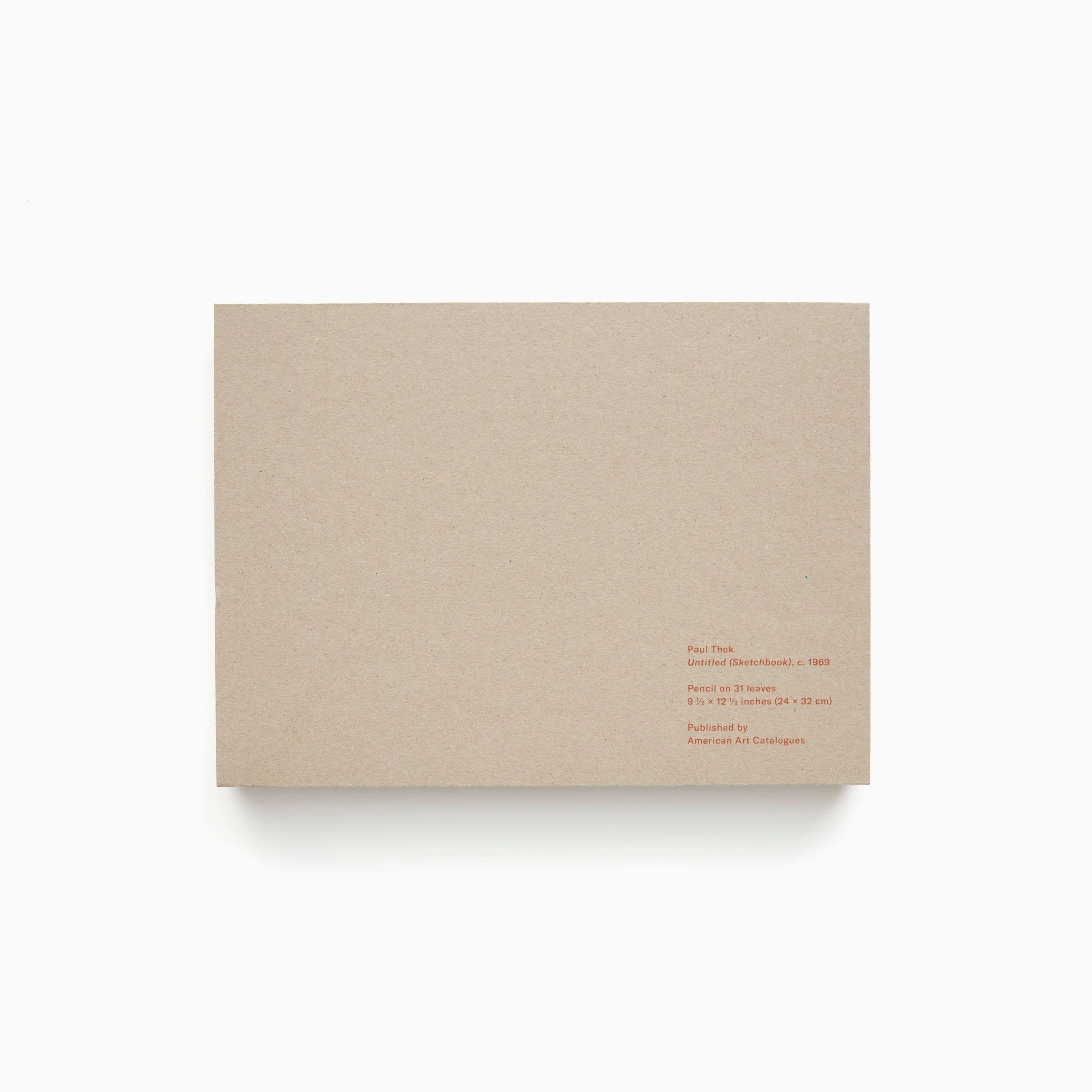 Paul Thek - Untitled Sketchbook - Image 3
