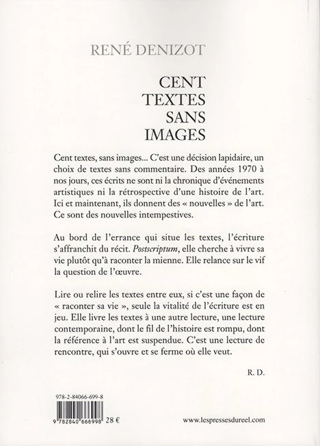 René Denizot - Cent textes sans images - Image 2