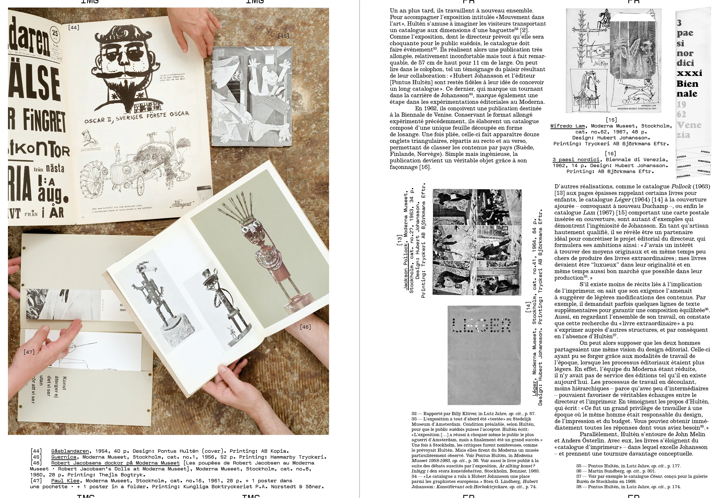 Revue Faire - N°54 "The Director, the Graphic Designer, and the Printer: Pontus Hultén and the Making of the Catalog, 1960-1973" - Image 8
