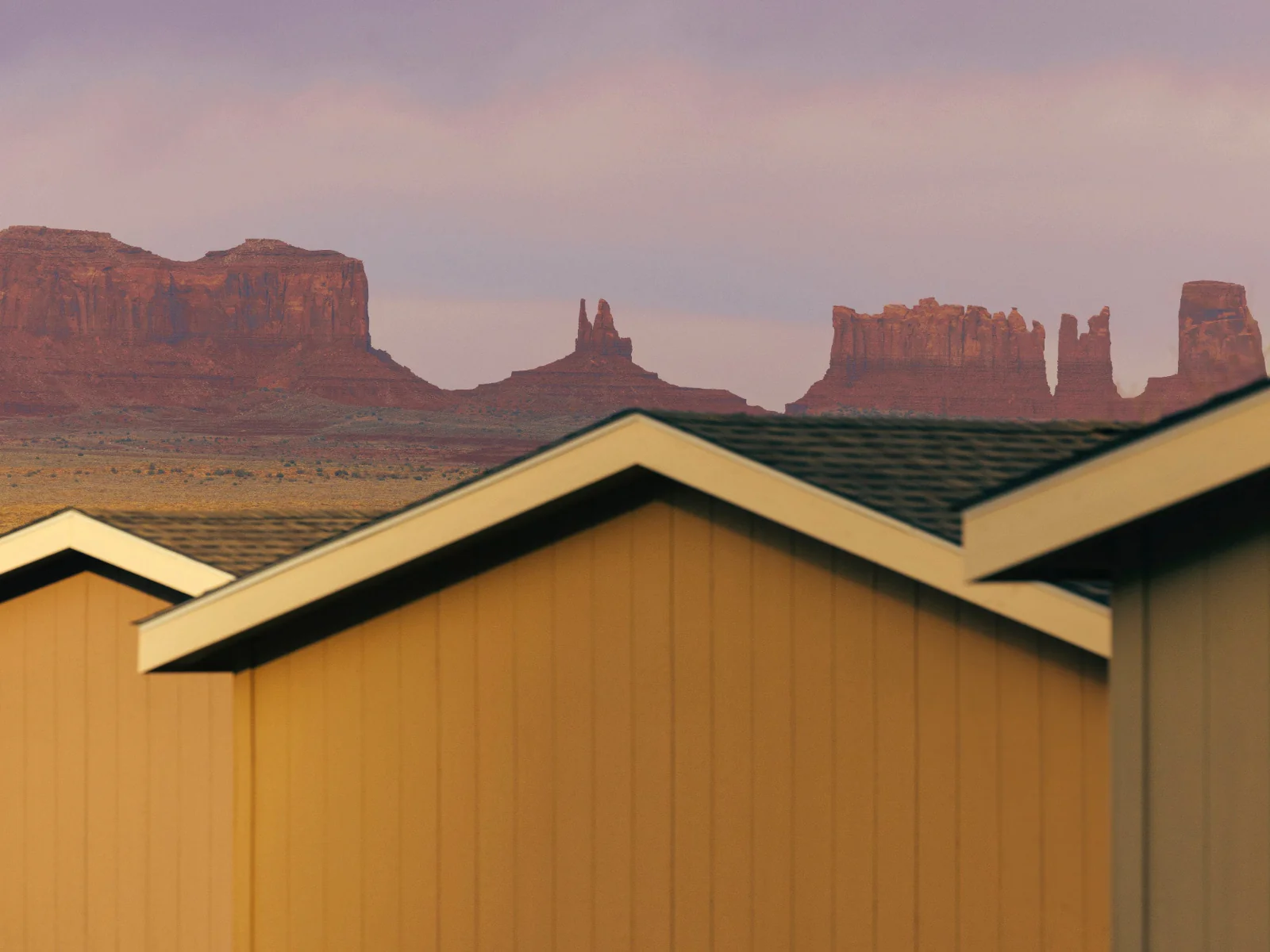 Romain Laprade - Cabins, Monument Valley, 2024