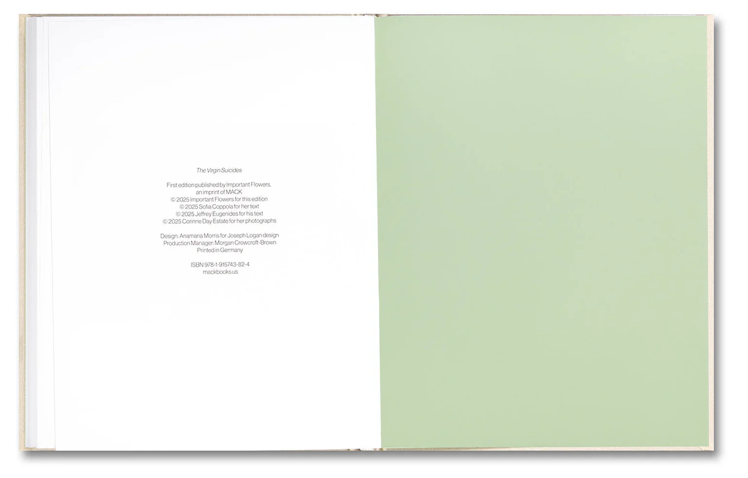 Sofia Coppola (ed.) & Corinne Day - The Virgin Suicides, Important Flowers - Image 26
