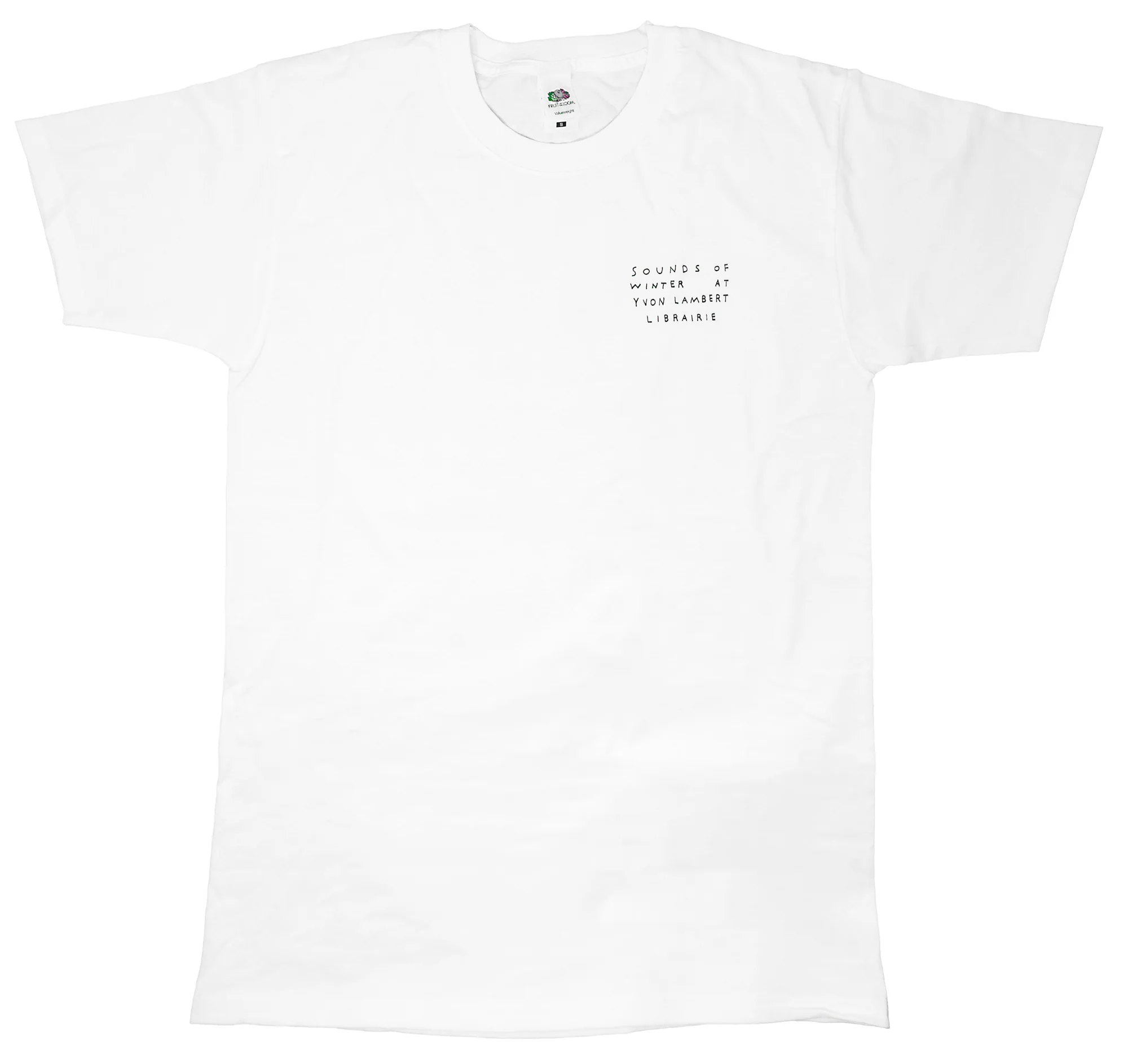 "Sounds of Winter at Yvon Lambert Librairie" T-shirt - Image 2