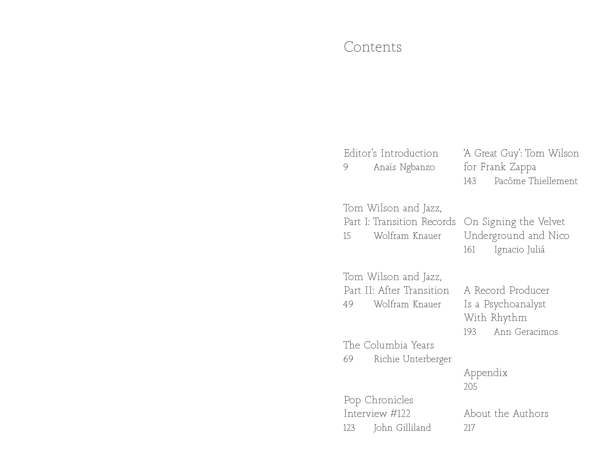 Tom Wilson - Everybody's Head is Open to Sound – Writings on Tom Wilson - Image 2