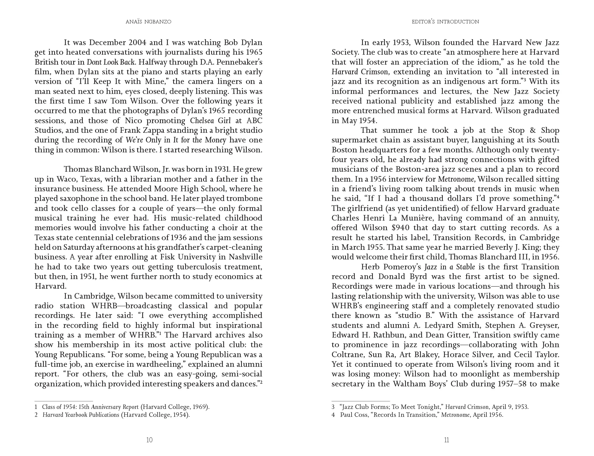 Tom Wilson - Everybody's Head is Open to Sound – Writings on Tom Wilson - Image 4
