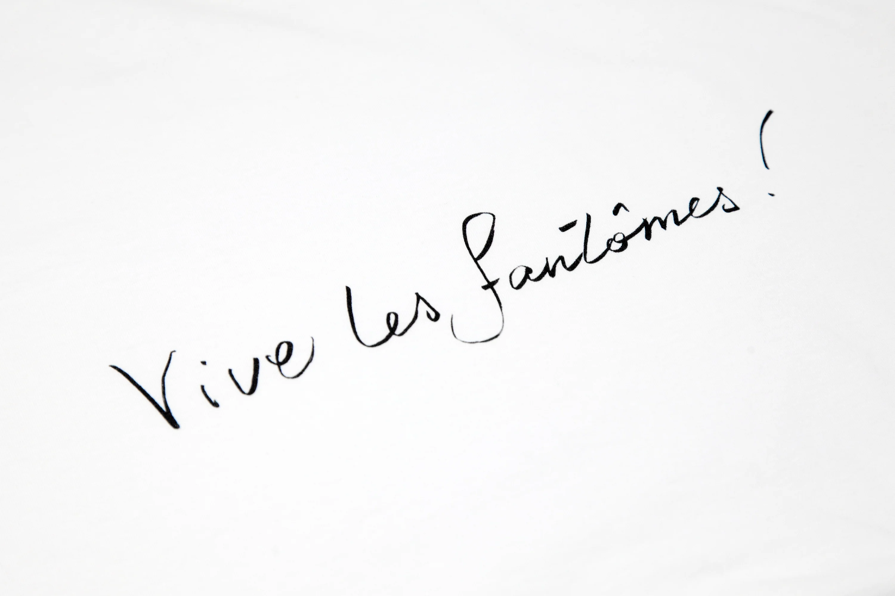 "Vive les fantômes !" T-shirt - Image 3