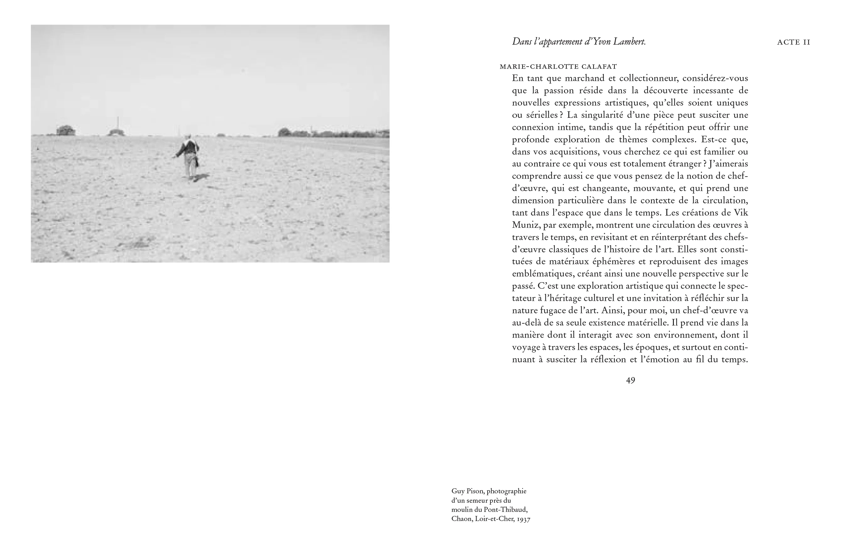 Yvon Lambert au Mucem - Une pièce en cinq actes - Image 7