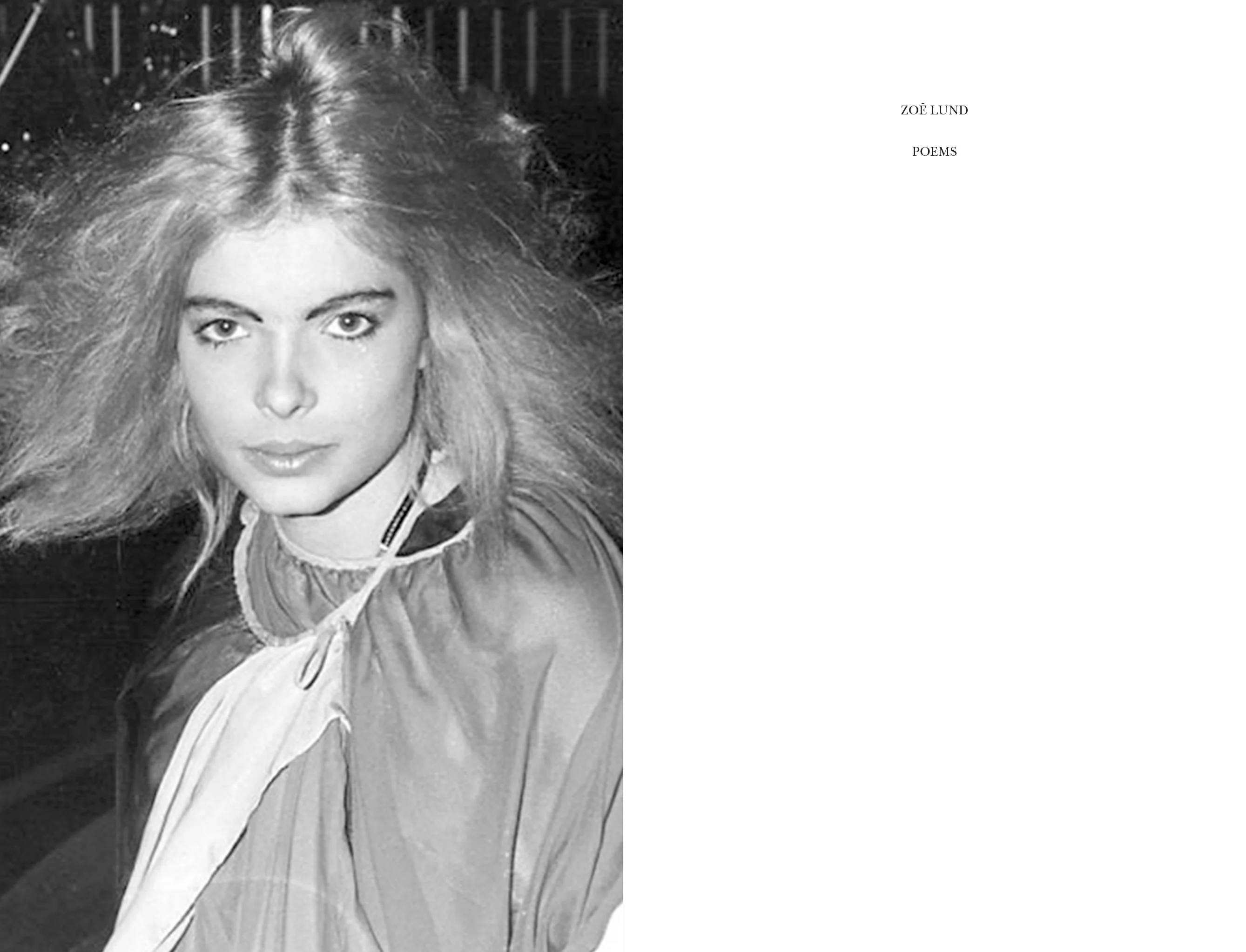Zoë Lund - Poems - Image 2